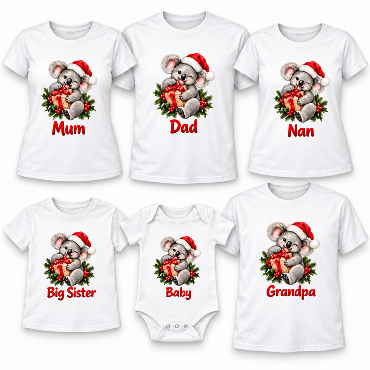 Personalised Xmas Tshirts
