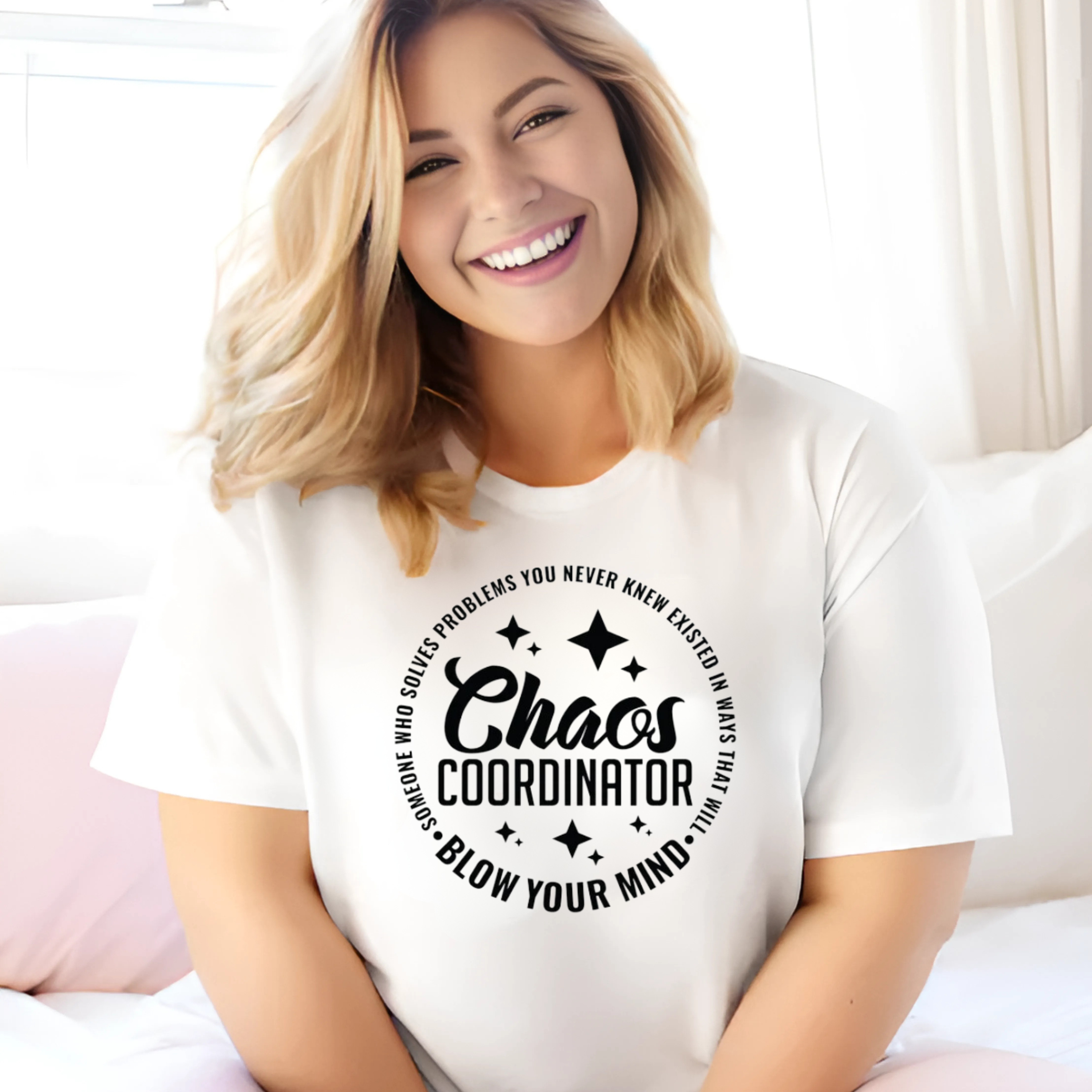 Simpli Must Have TShirt Chaos Coordinator Problem Solver Tshirt