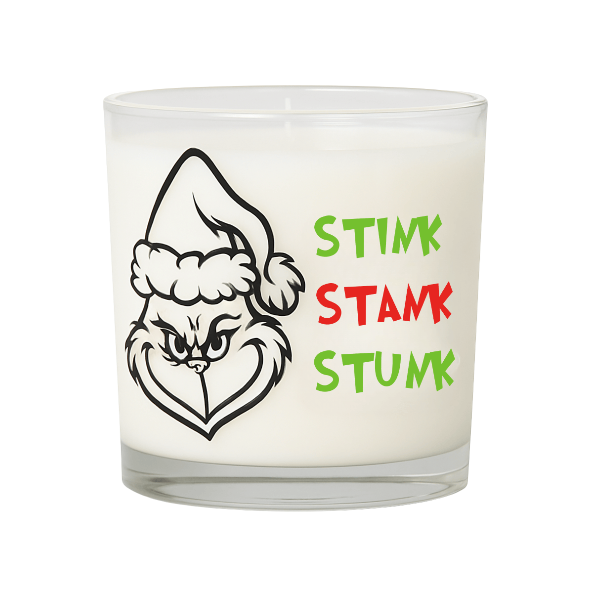 SIMPLI Candles Stink Stank Stunk Grinch Candle