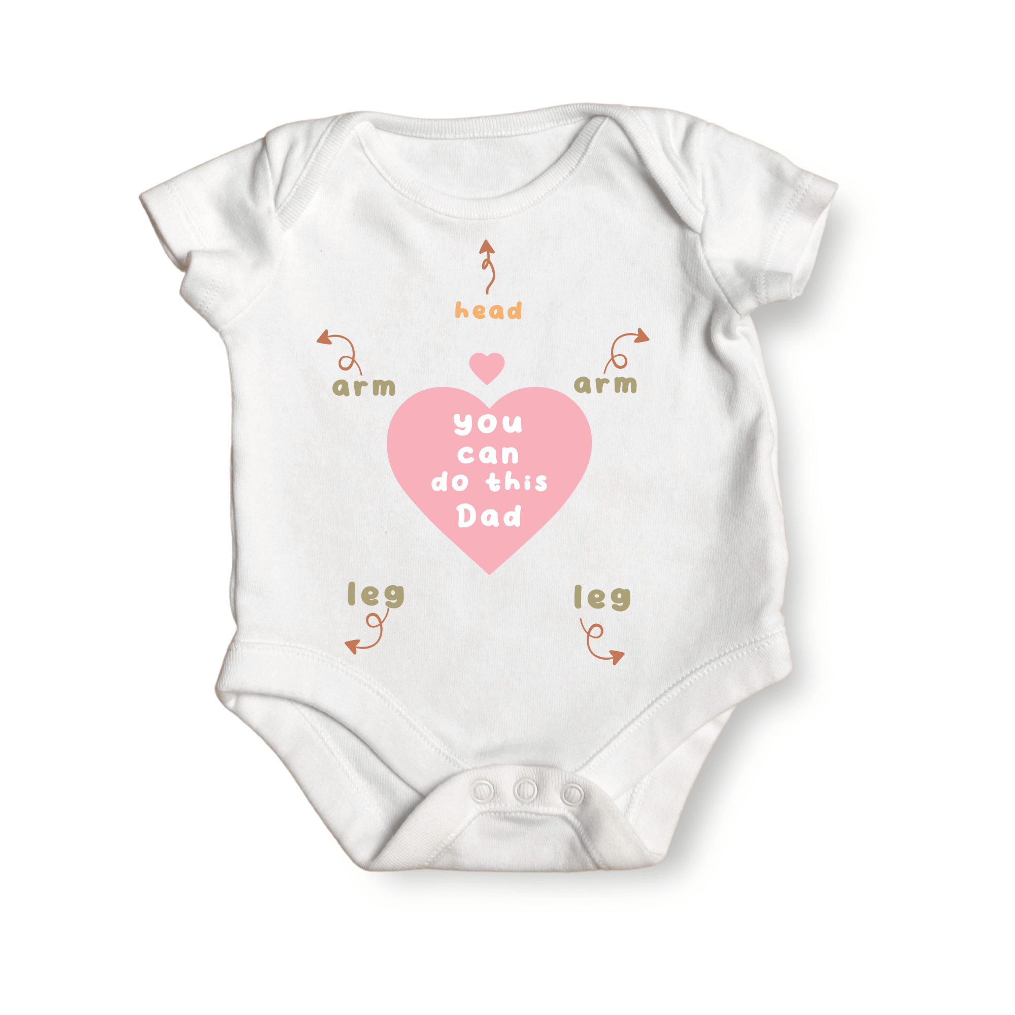 Simpli Must Have Baby Onesie You Got This Daddy Baby Onesie