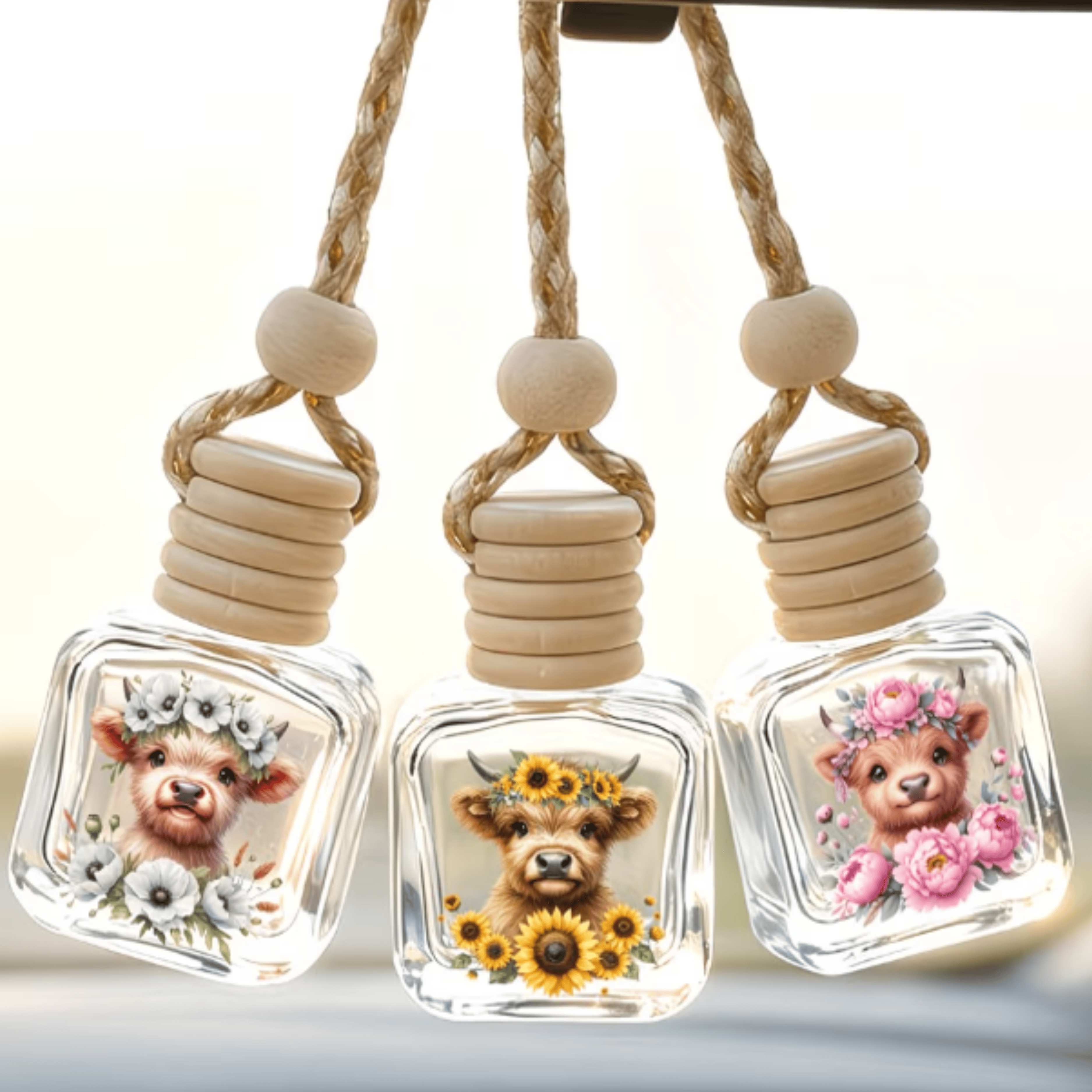 Simpli Must Have Car Diffuser Highland Cow Car Diffuser