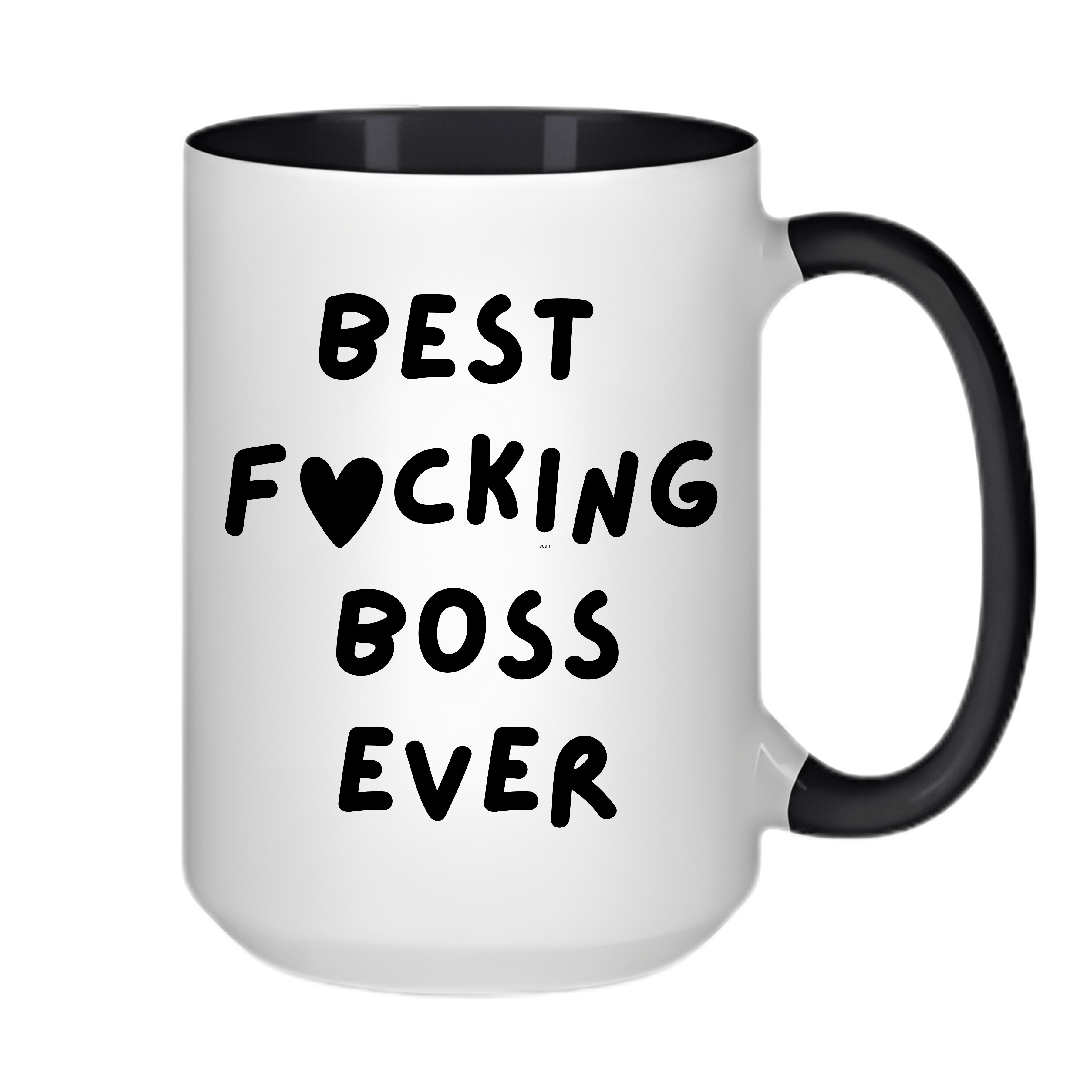 Simpli Must Have Ceramic Coffee Mug Best Fking Sister Brother Wife Husband Dad Mum Boss Ever