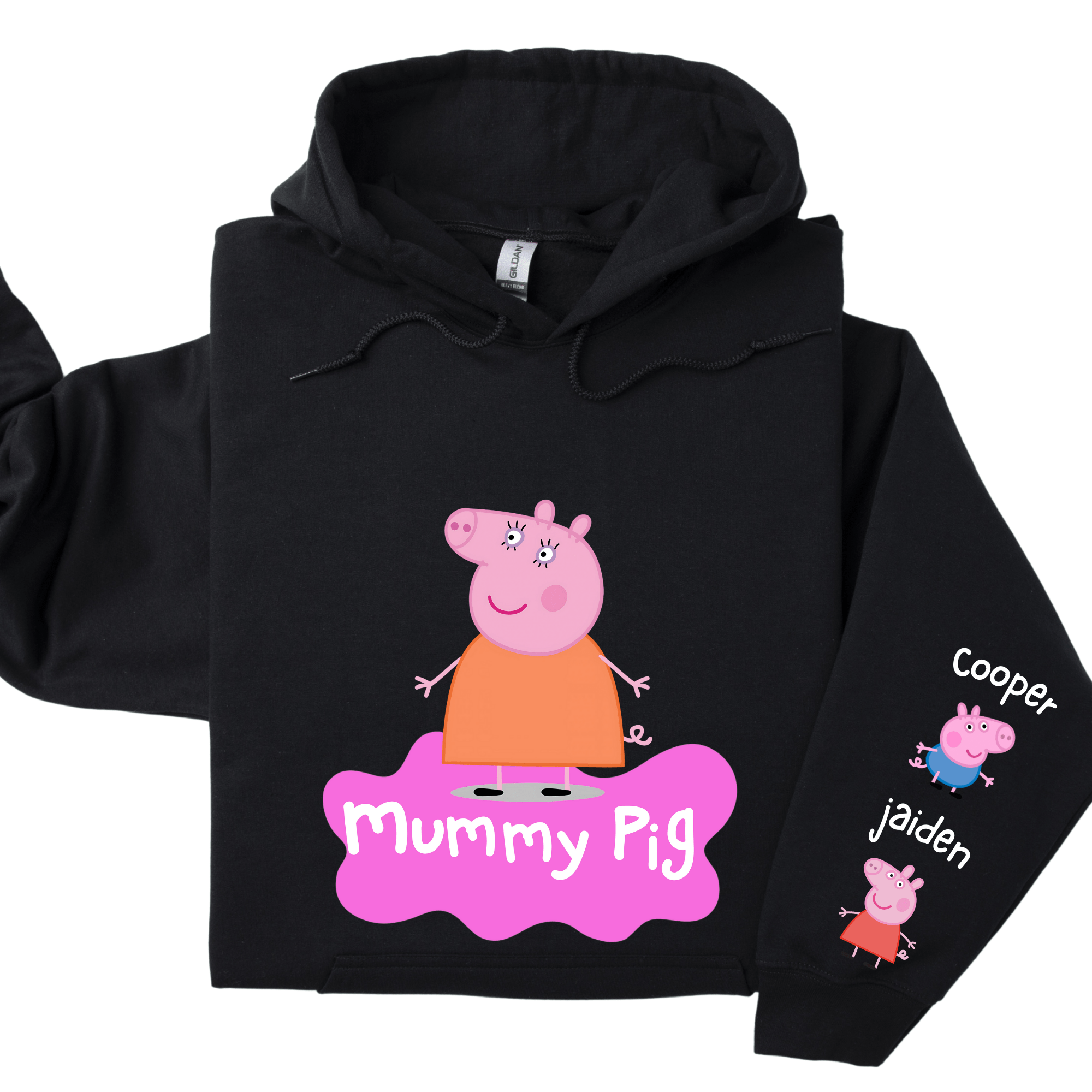Simpli Must Have Hoodie Peppa Personalised Mum Dad Hoodies
