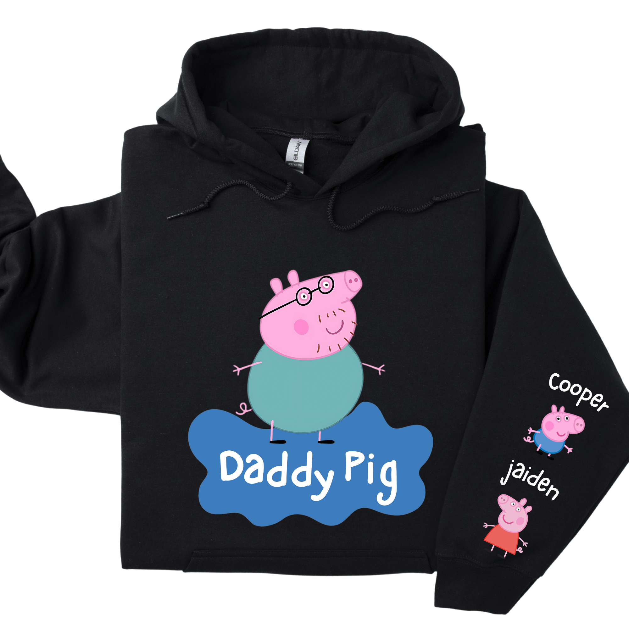 Simpli Must Have Hoodie Peppa Personalised Mum Dad Hoodies