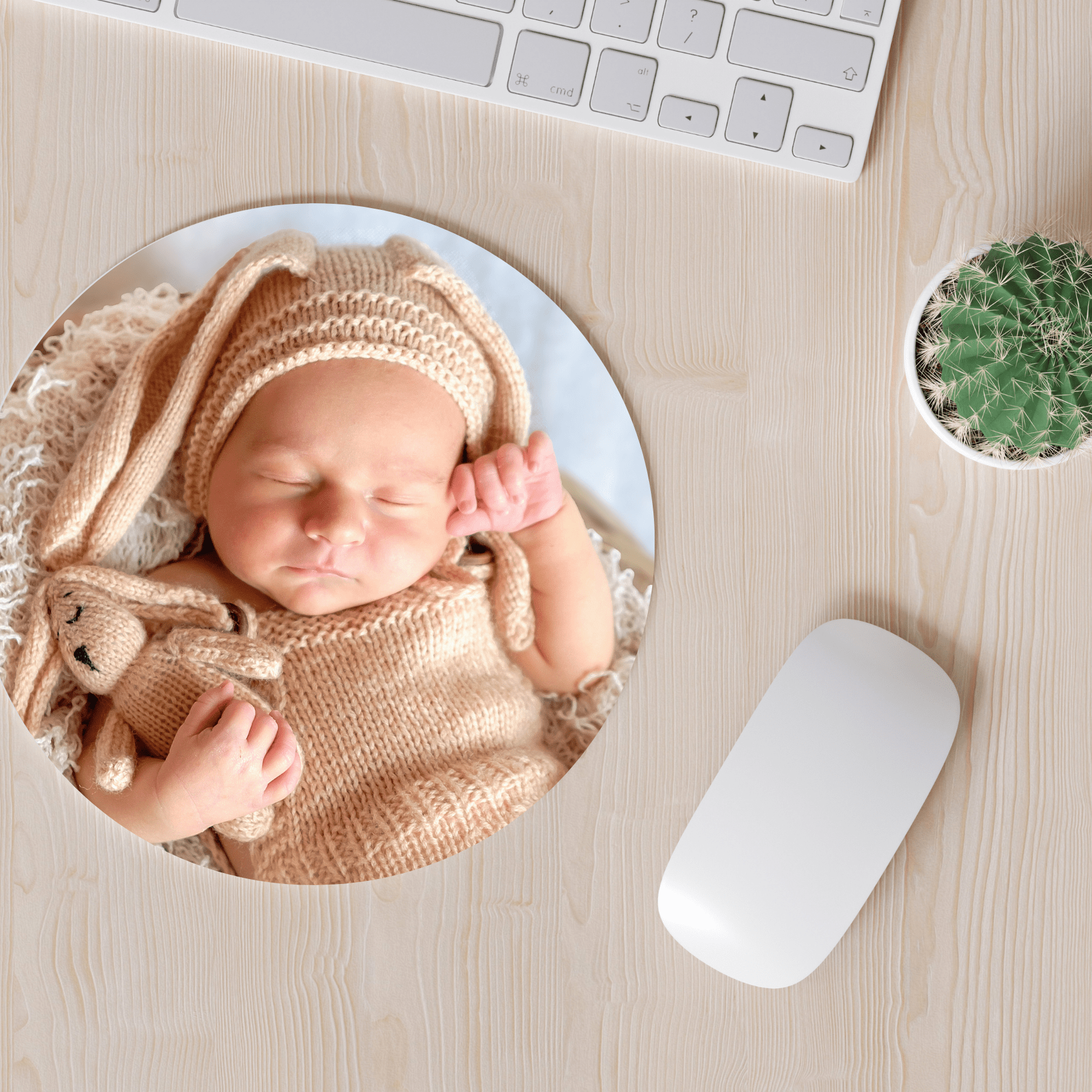 Simpli Must Have Mouse Pad Personalised Round Mousepad