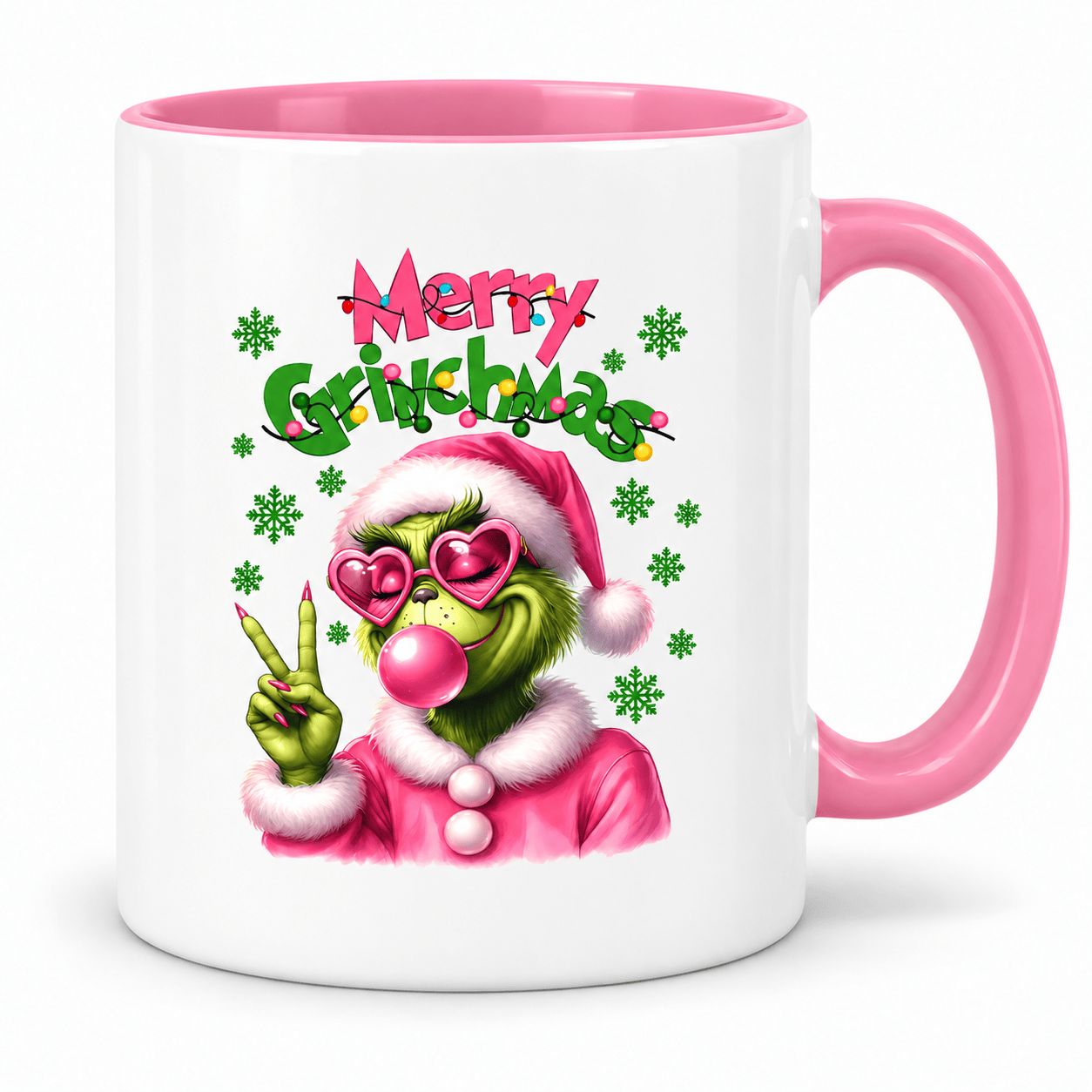 Simpli Must Have Mug Merry Grinchmas Bubblegum Mug