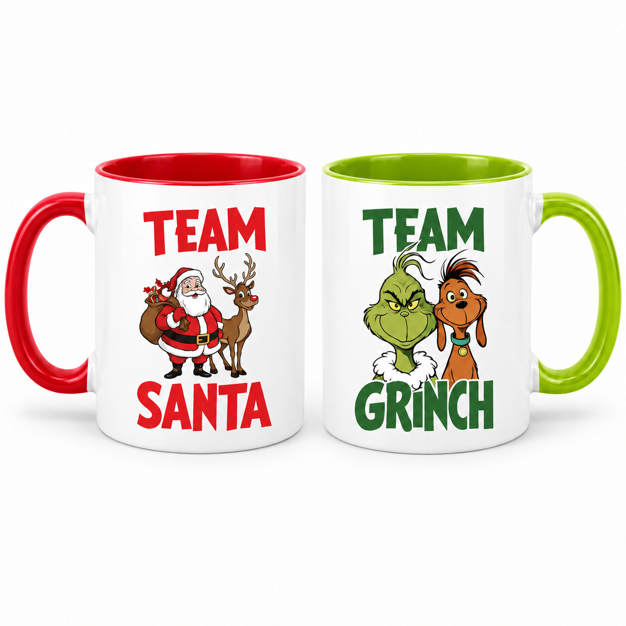 Simpli Must Have Mug Team Santa or Team Grinch Mug