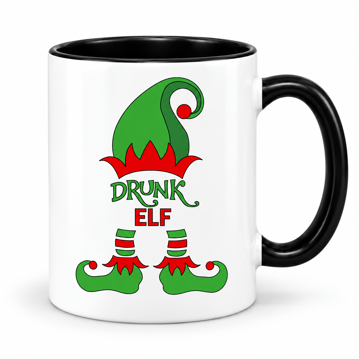 Simpli Must Have Mugs Cheeky Xmas Elf Mugs - Personalised Elf Mugs