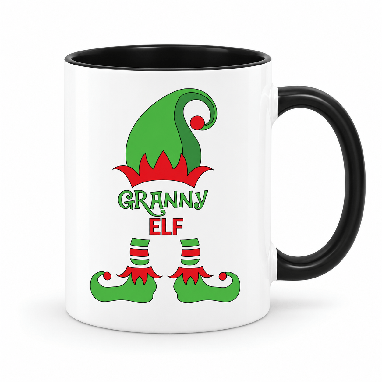 Simpli Must Have Mugs Cheeky Xmas Elf Mugs - Personalised Elf Mugs