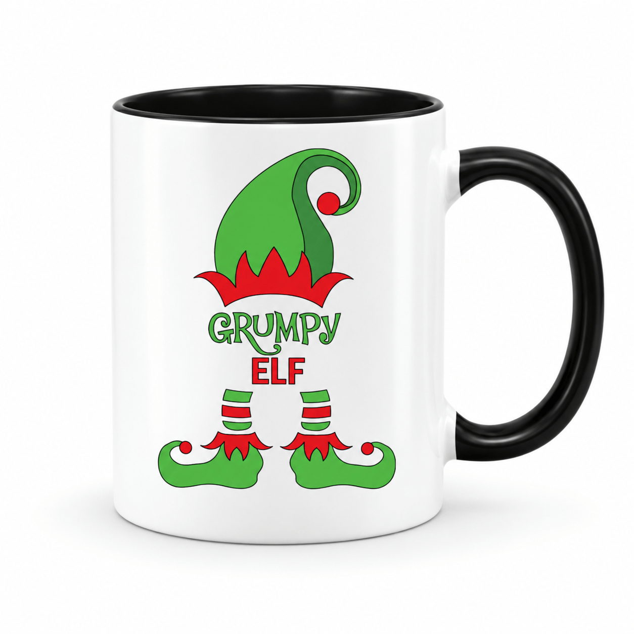Simpli Must Have Mugs Cheeky Xmas Elf Mugs - Personalised Elf Mugs