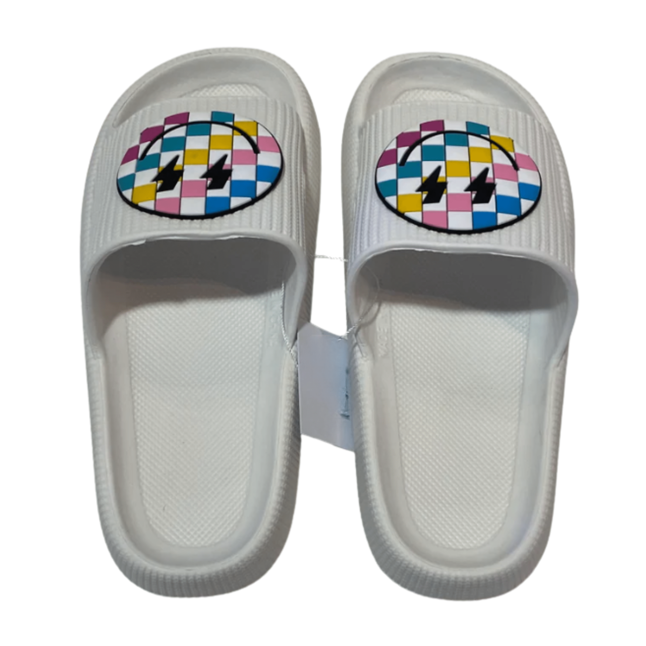 Simpli Must Have Slides Smile EVA Slides - Fun Womens Slides