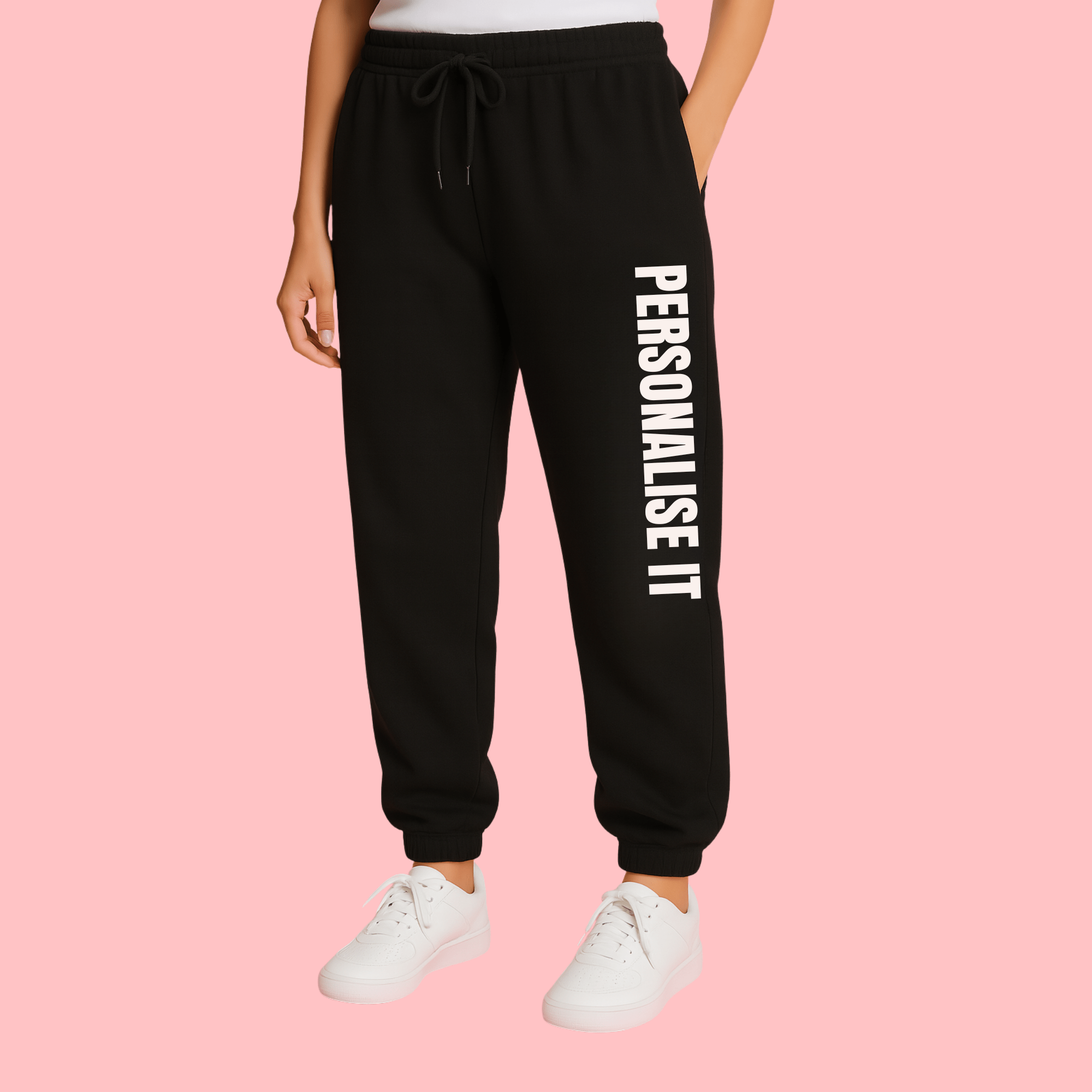 Simpli Must Have Track Pants Personalised Track Pants Black