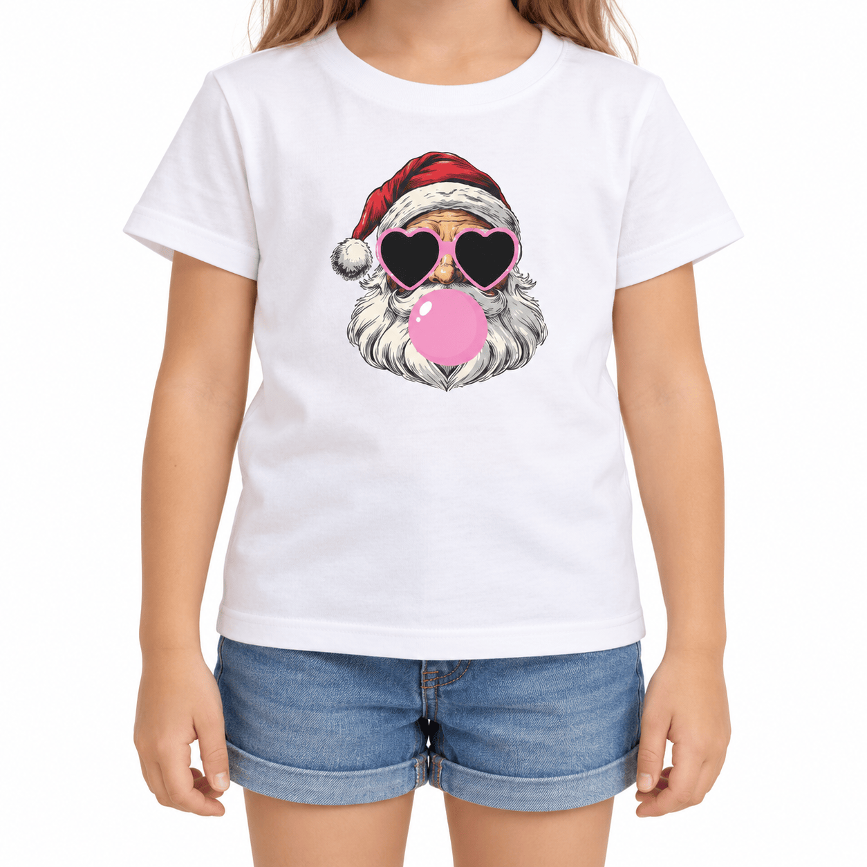 Simpli Must Have TShirt Fun Santa Bubblegum Tshirt
