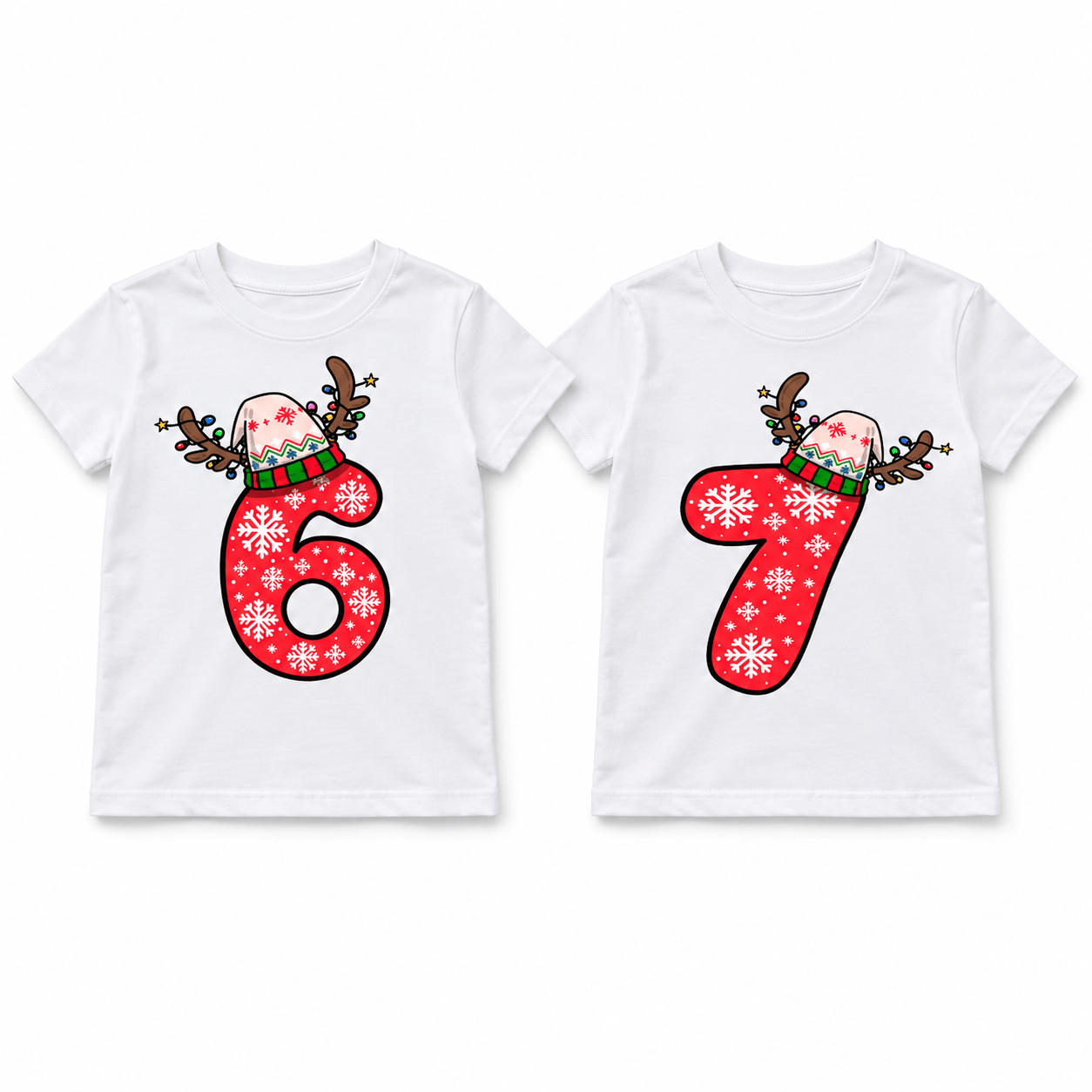 Simpli Must Have TShirt Kids Christmas 6's & 7's Tshirts - Six & Seven