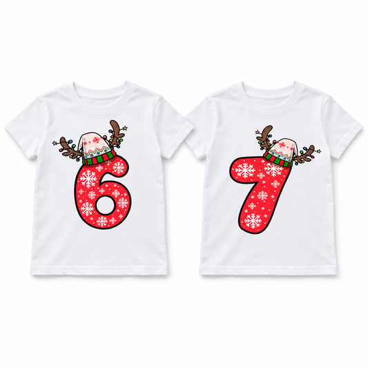 Simpli Must Have TShirt Kids Christmas 6's & 7's Tshirts - Six & Seven