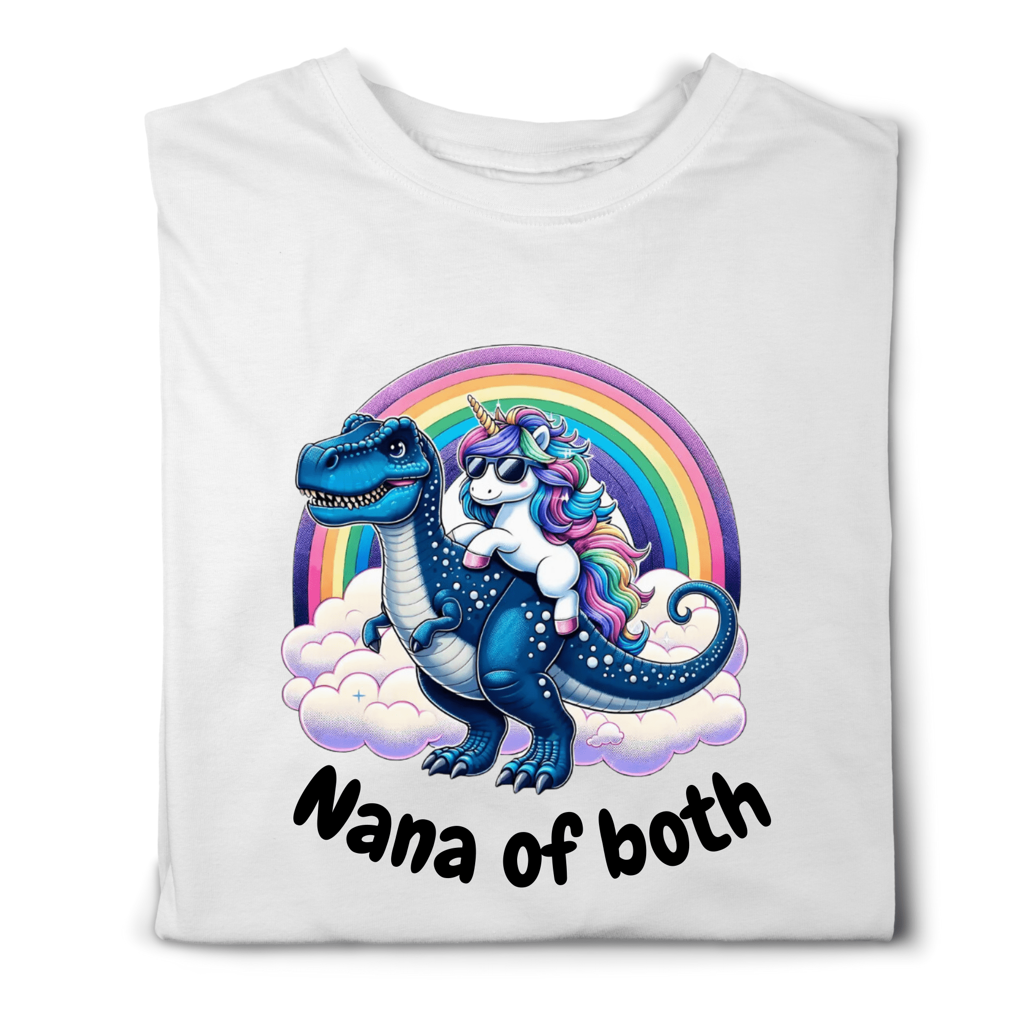 Simpli Must Have Tshirt Nana of Both - Personalise Nan, Nanny, Gran, Gigi etc