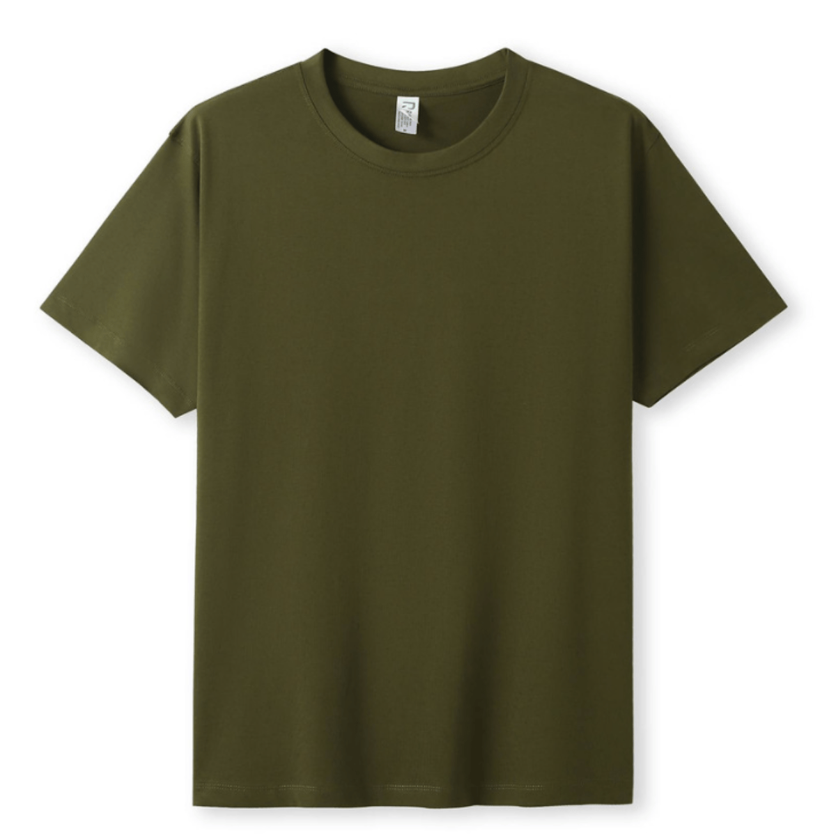 Simpli Must Have TShirt Personalised Custom Print Olive Tshirts - Personalise with your design