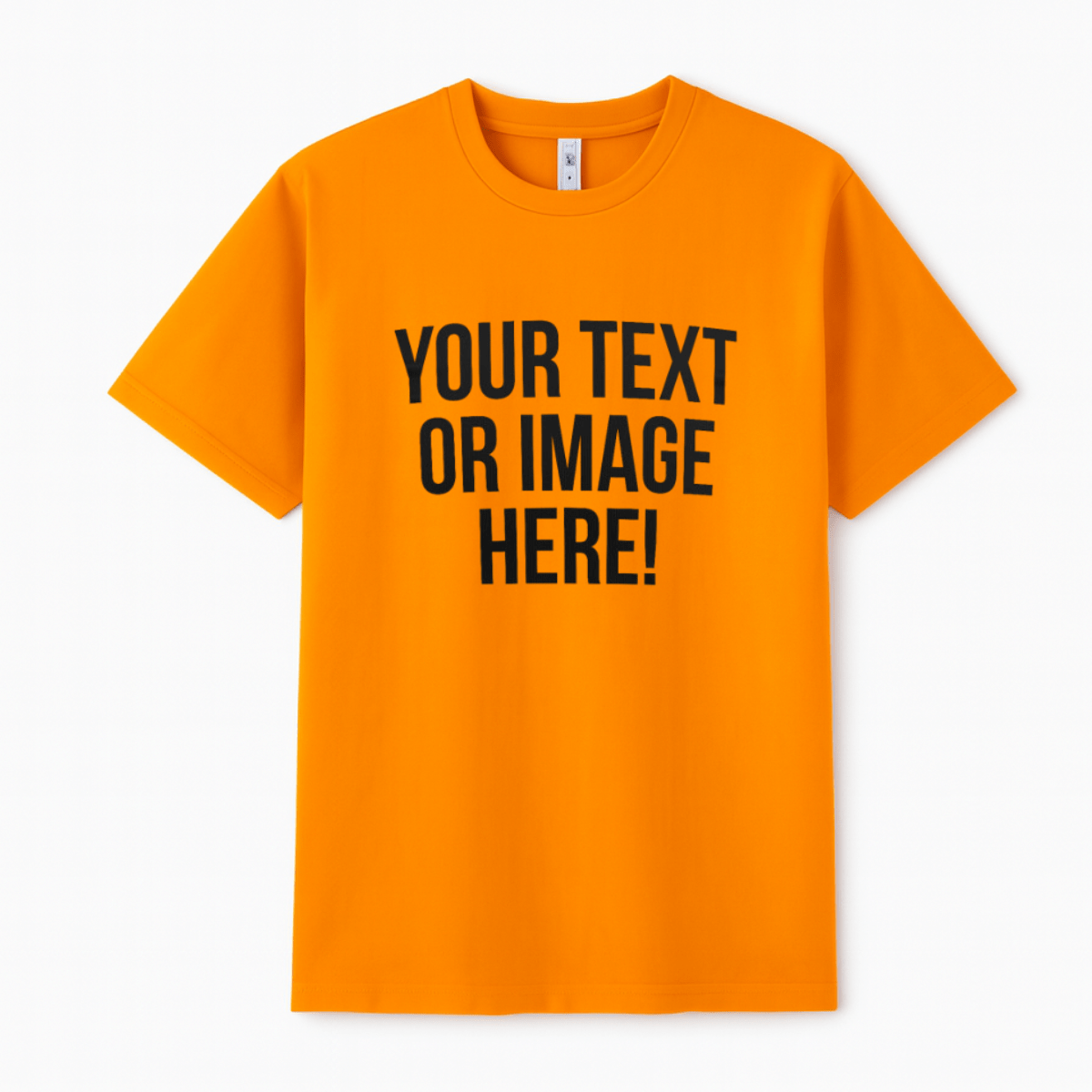 Simpli Must Have TShirt Personalised Custom Print Orange Tshirts - Personalise with your design