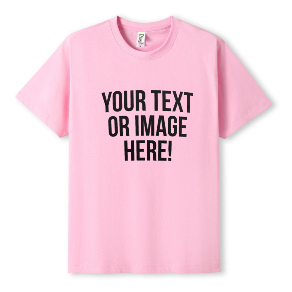 Simpli Must Have TShirt Personalised Custom Print Pink Tshirts - Personalise with your design