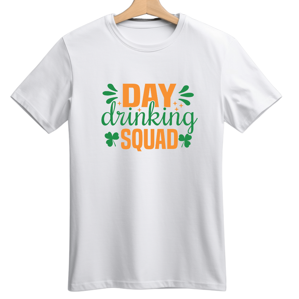 Simpli Must Have Tshirt St Patricks Day Drinking Squad - Day Drinking Squad Tshirts