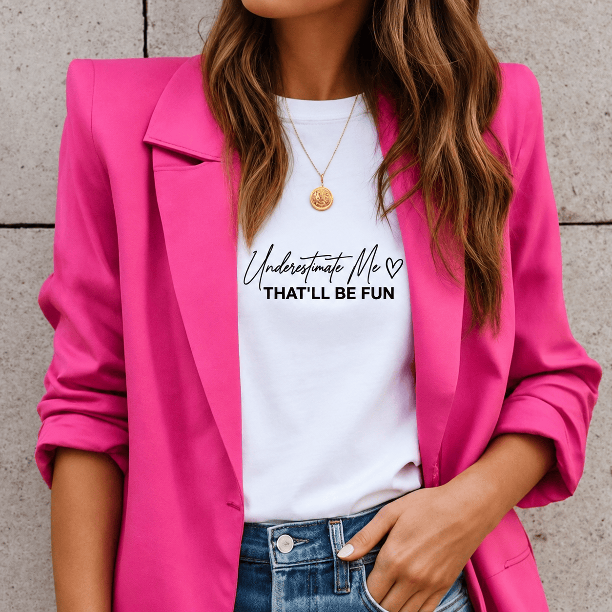 Simpli Must Have TShirt Underestimate Me That'll be Fun Tshirt