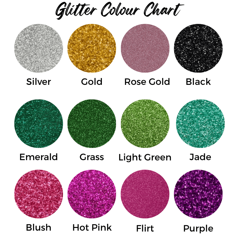 Simpli Must Have Tshirts Personalised Glitter Design Tshirts