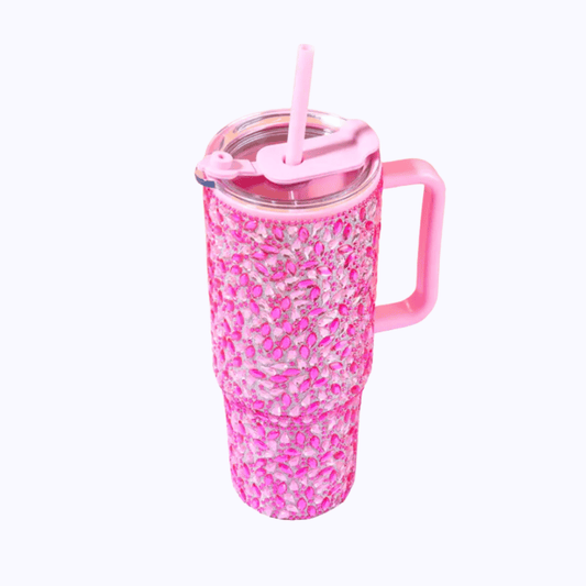 Simpli Must Have Tumblers Pink Jewel Princess Insulated Tumbler - LIMITED EDITION