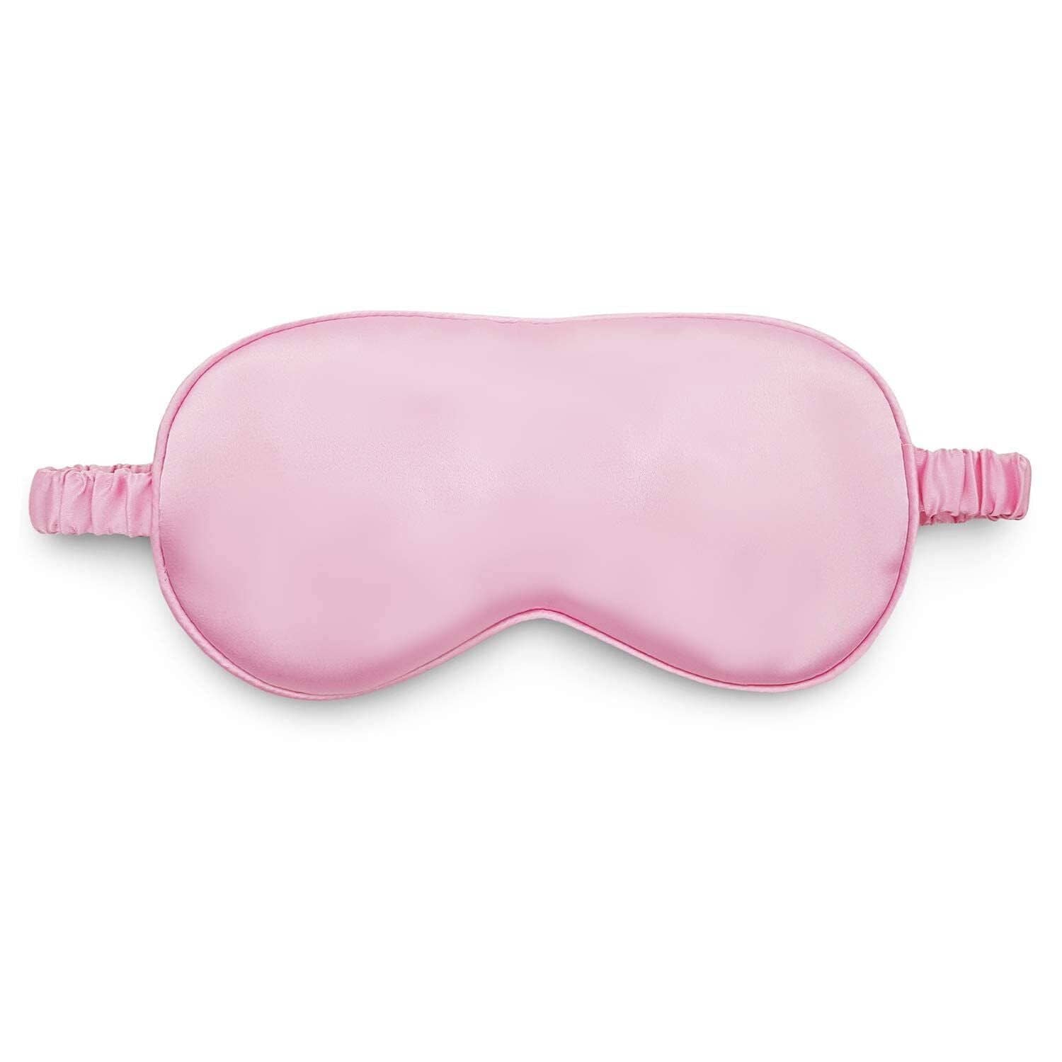 Simpli Personalised Pink Satin Sleep Mask