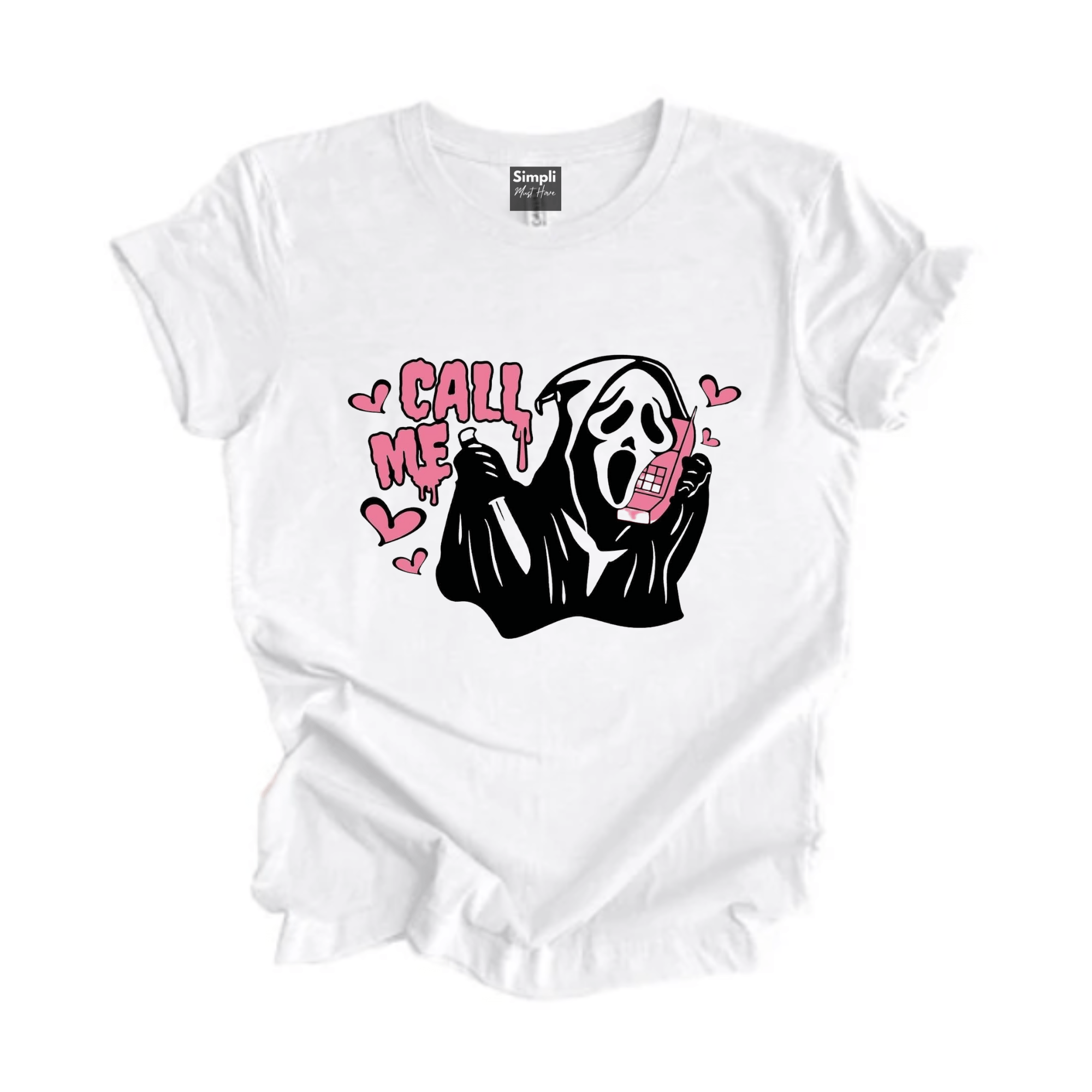 Simpli tshirt Call Me Ghost Tshirt