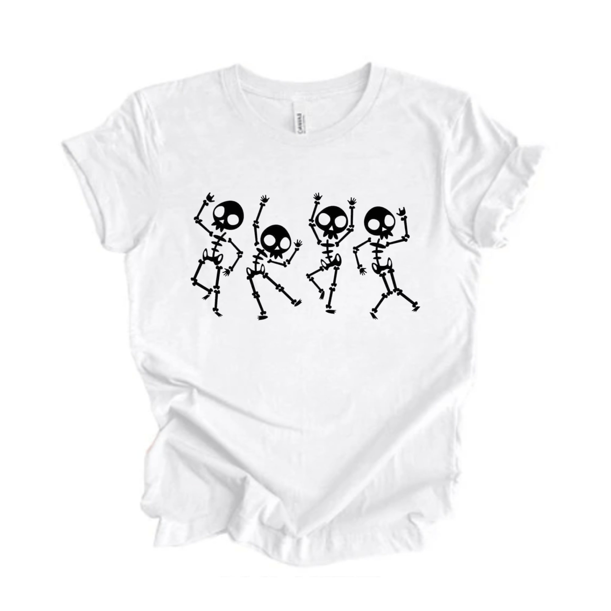 Simpli tshirt Dancing Skeletons Tshirt
