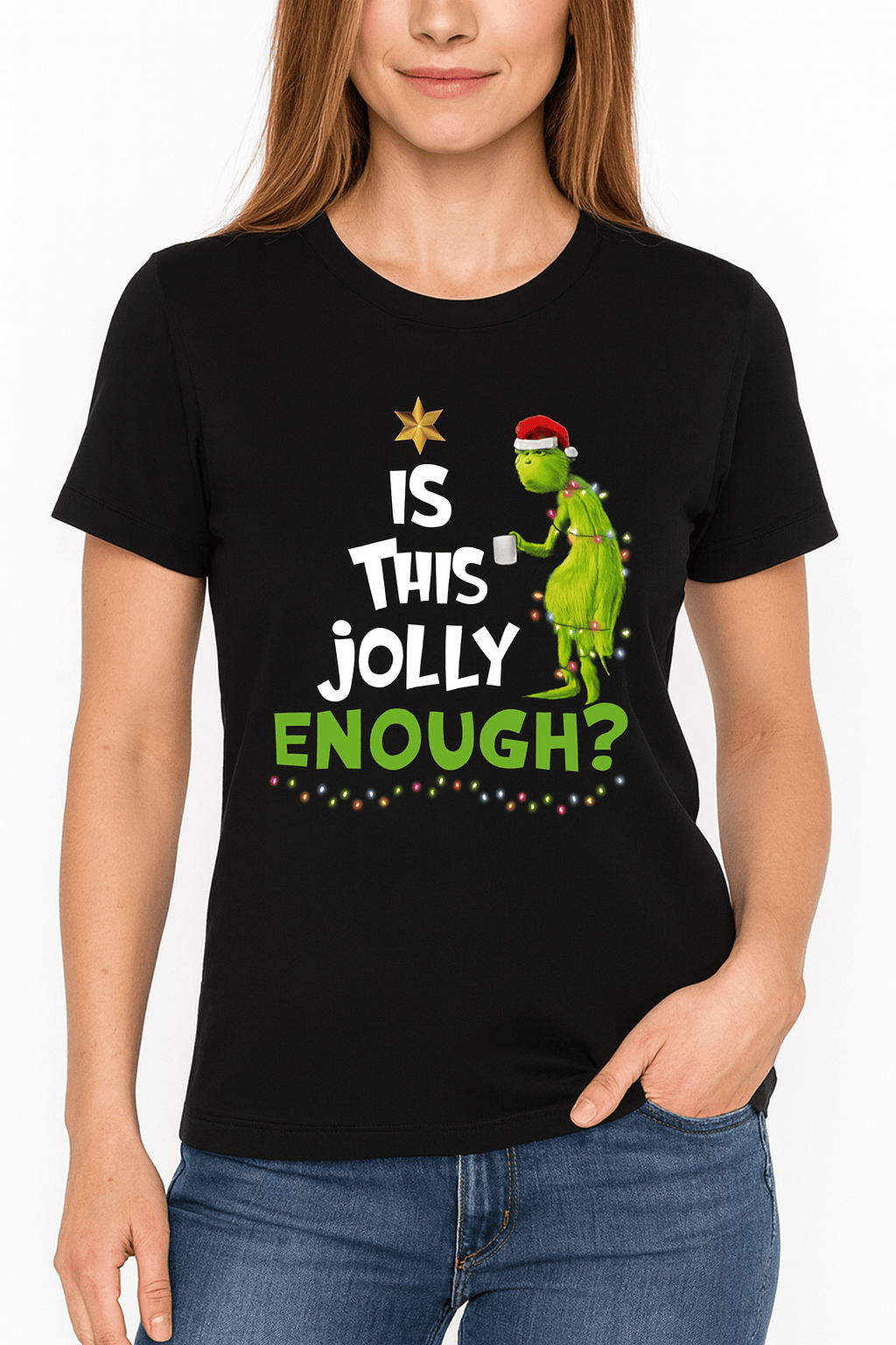Simpli tshirt Grinch is This Jolly Enough Tshirt