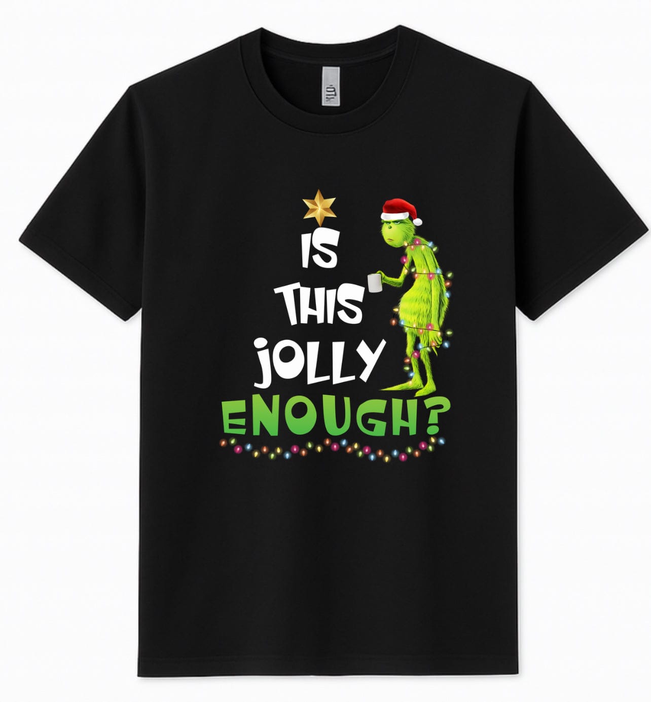 Simpli tshirt Grinch is This Jolly Enough Tshirt