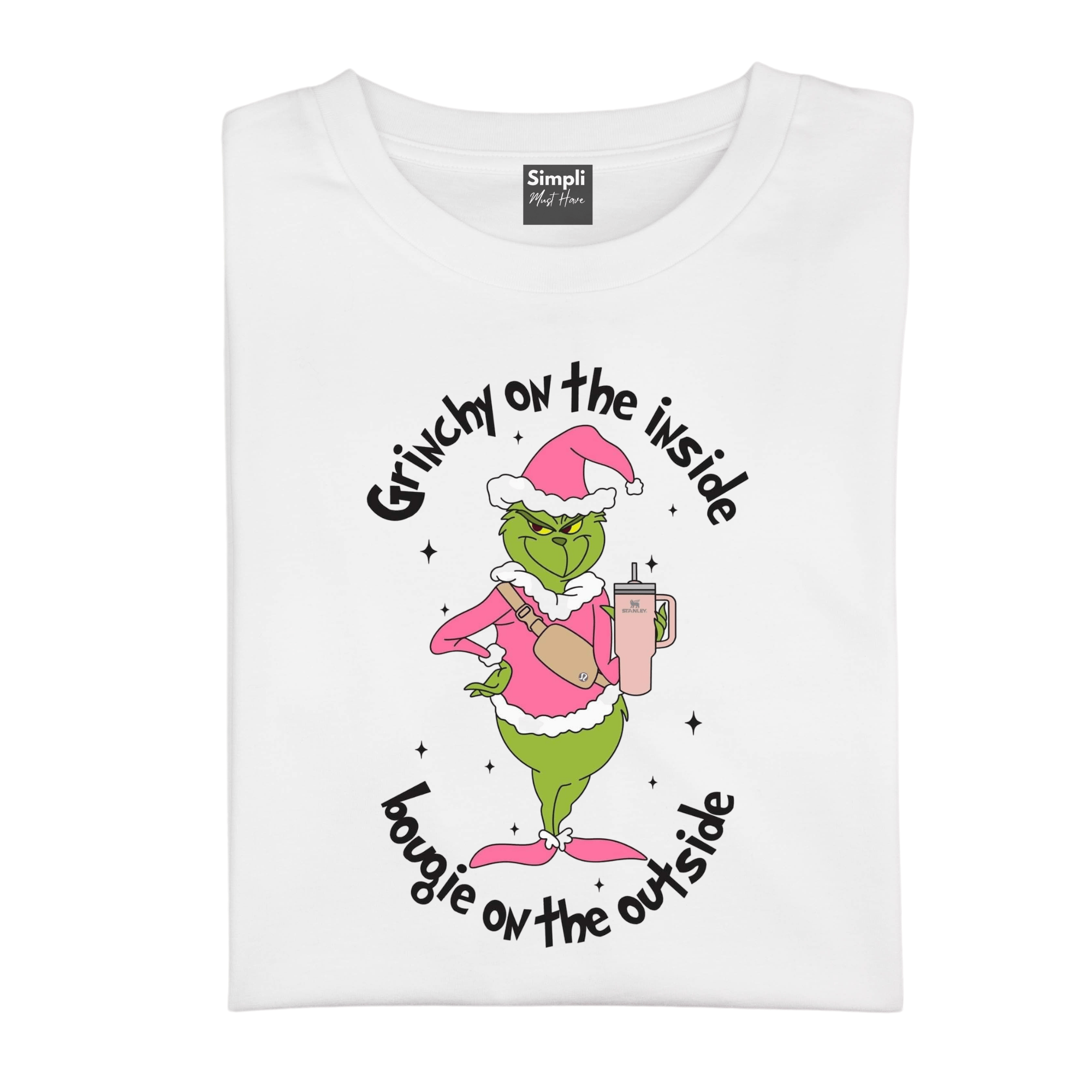 Simpli tshirt Grinchy on The Inside Tshirt