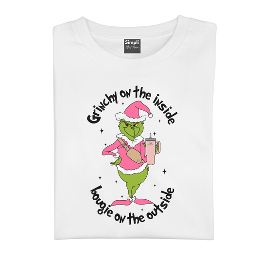 Simpli tshirt Grinchy on The Inside Tshirt