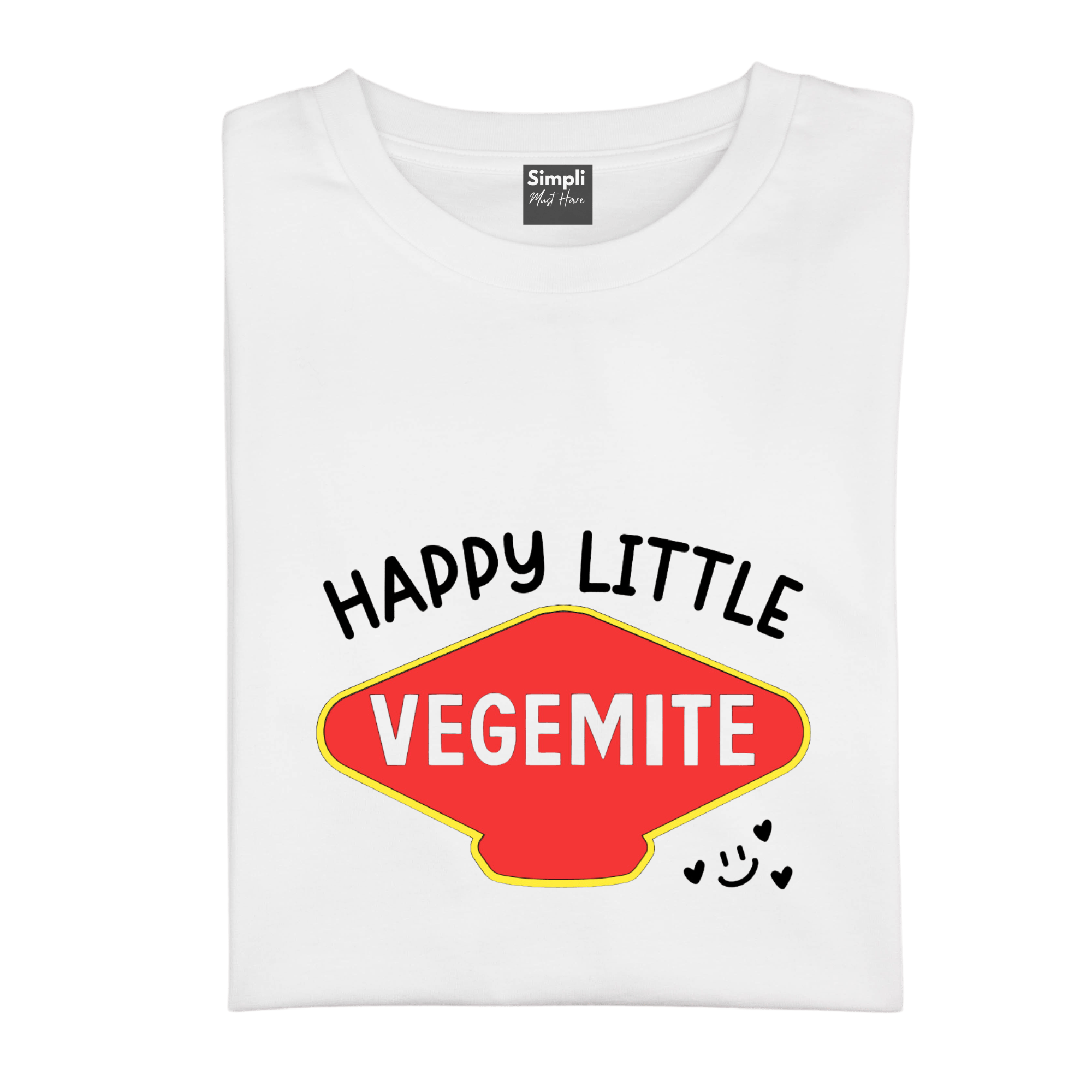 Simpli tshirt Happy Little Vegemite Tshirt