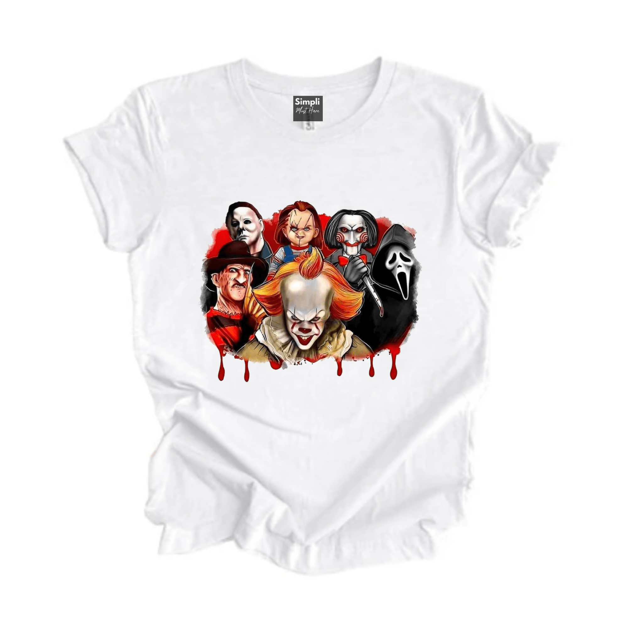 Simpli tshirt Horror Crew Tshirt