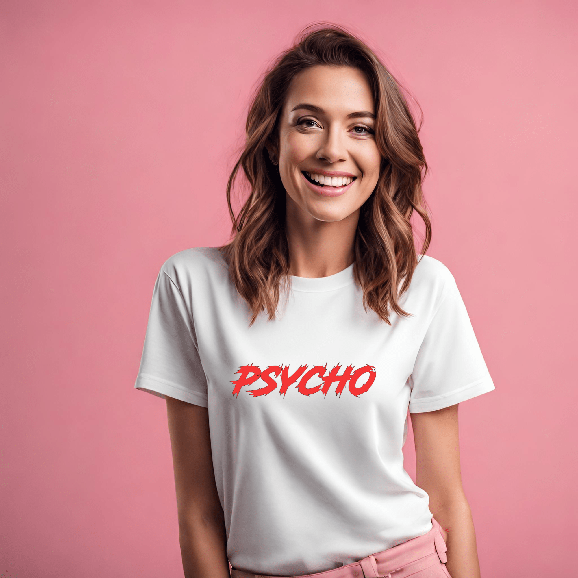 Simpli tshirt Psycho Shirt