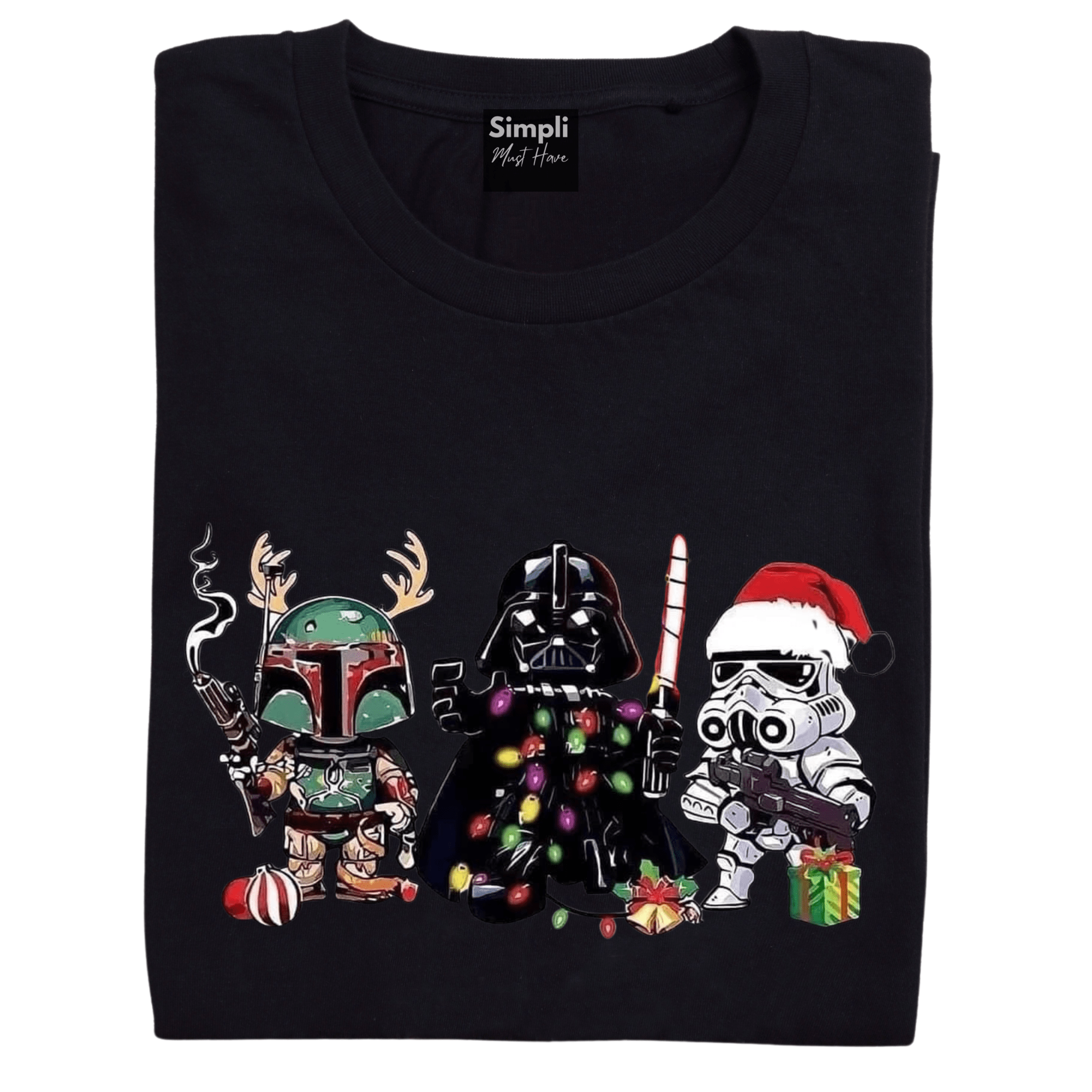 Simpli tshirt Star Wars Fun Xmas Tshirt