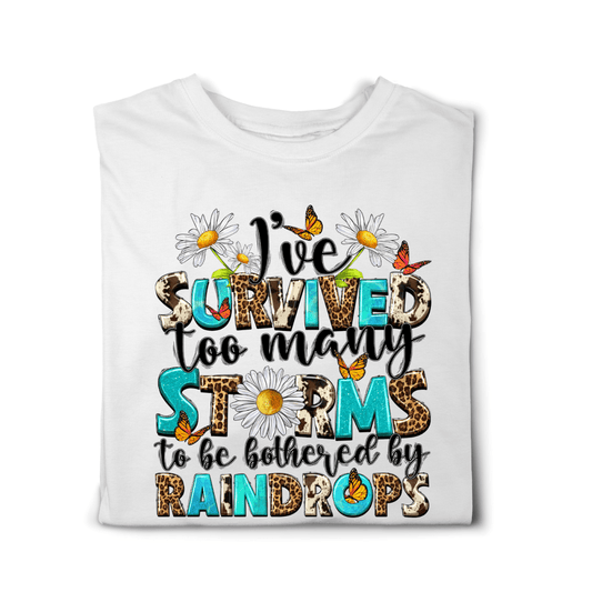 Simpli tshirt Survived Too Many Storms Tshirt