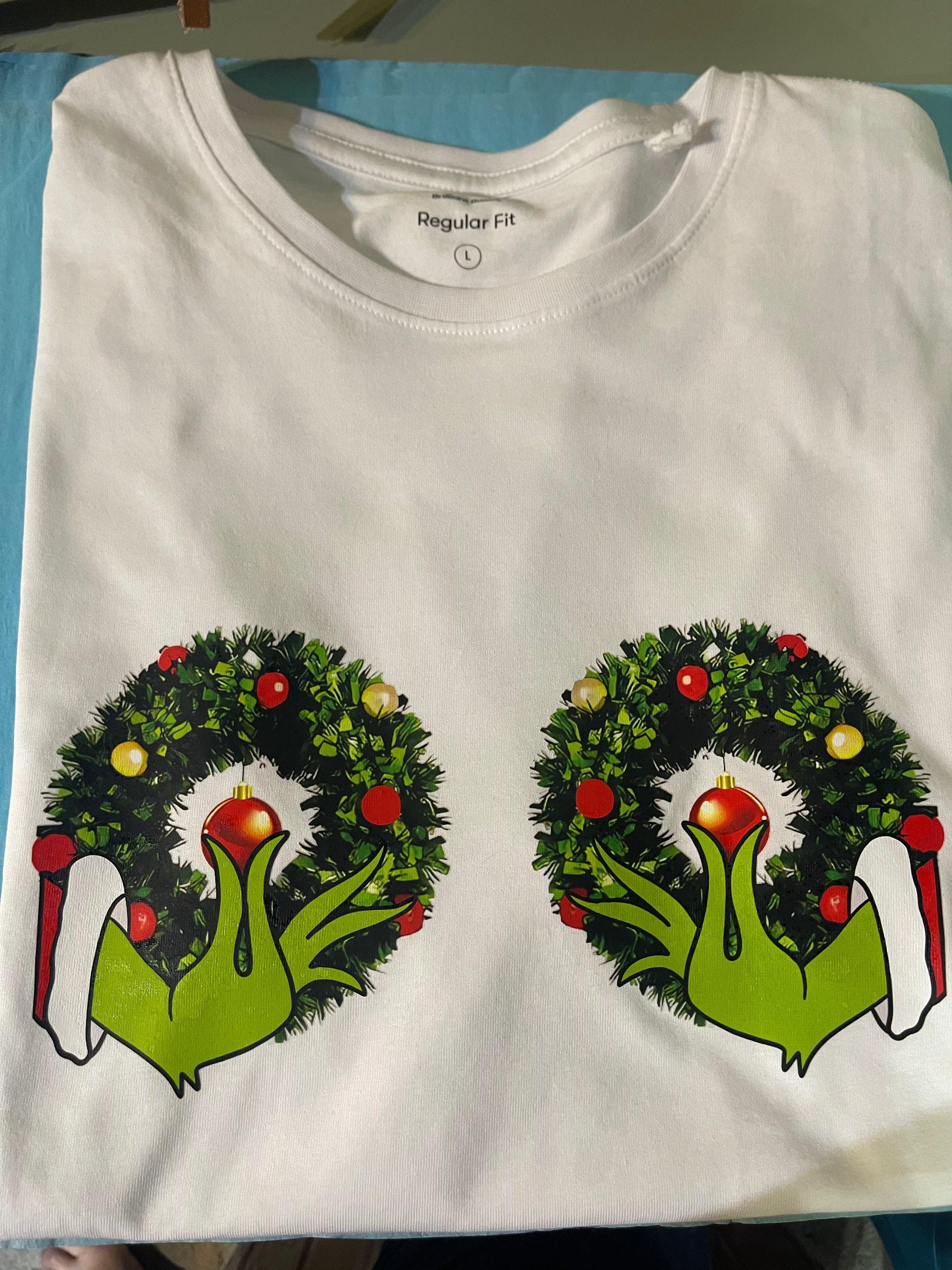SimpliMust Apparel & Accessories Grinch Boobs T-Shirt