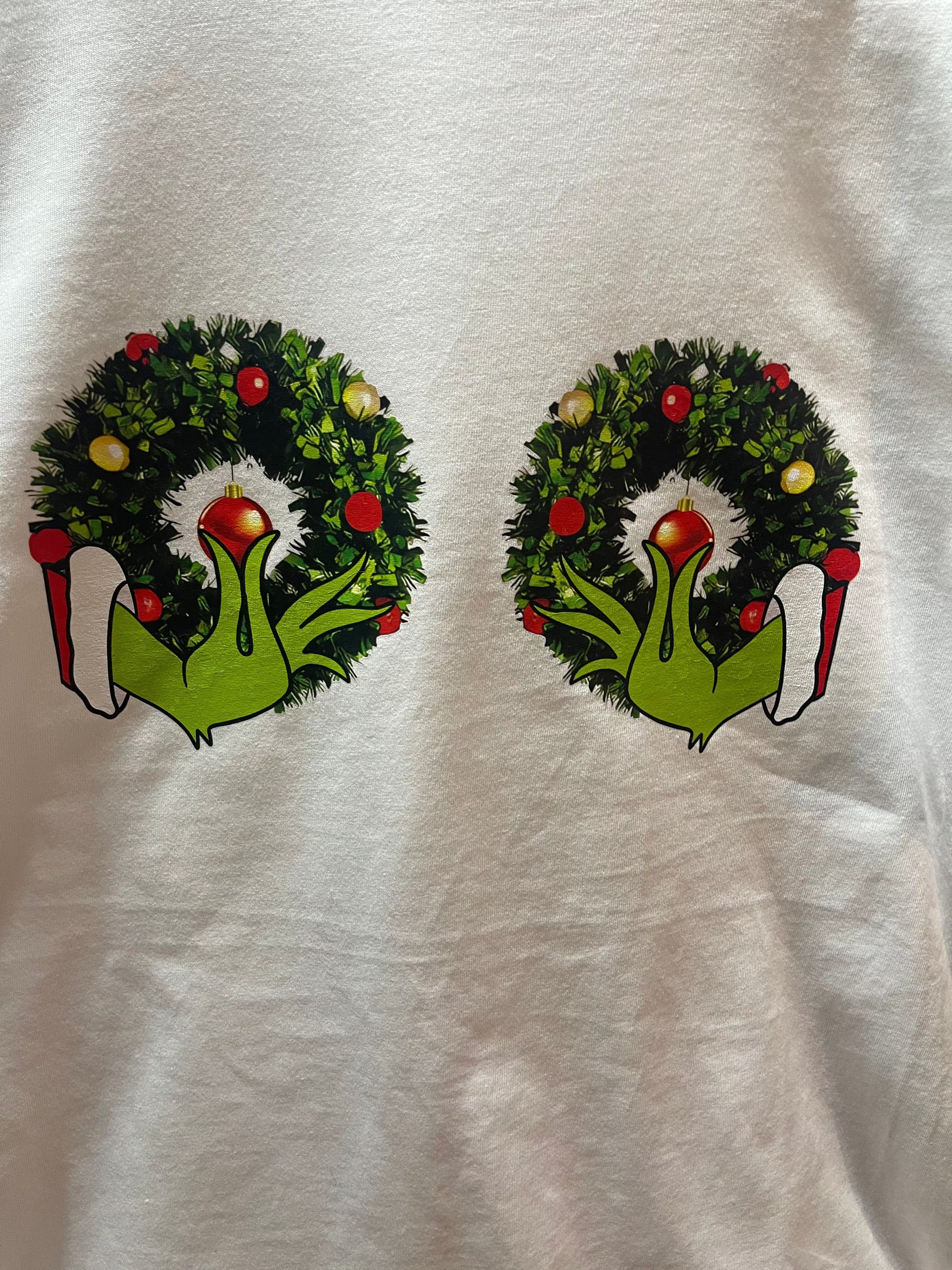 SimpliMust Apparel & Accessories Grinch Boobs T-Shirt