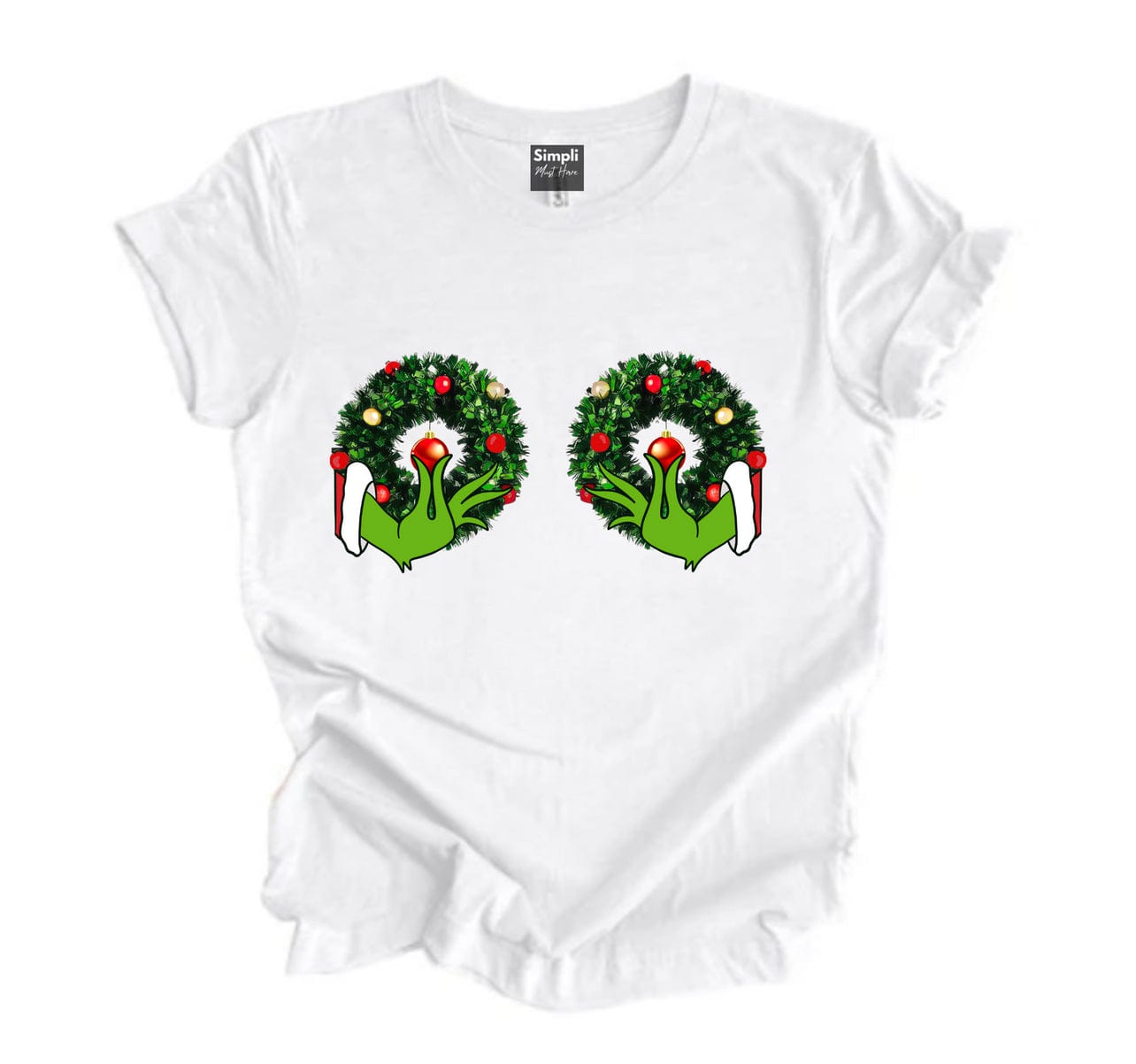 SimpliMust Apparel & Accessories Grinch Boobs T-Shirt