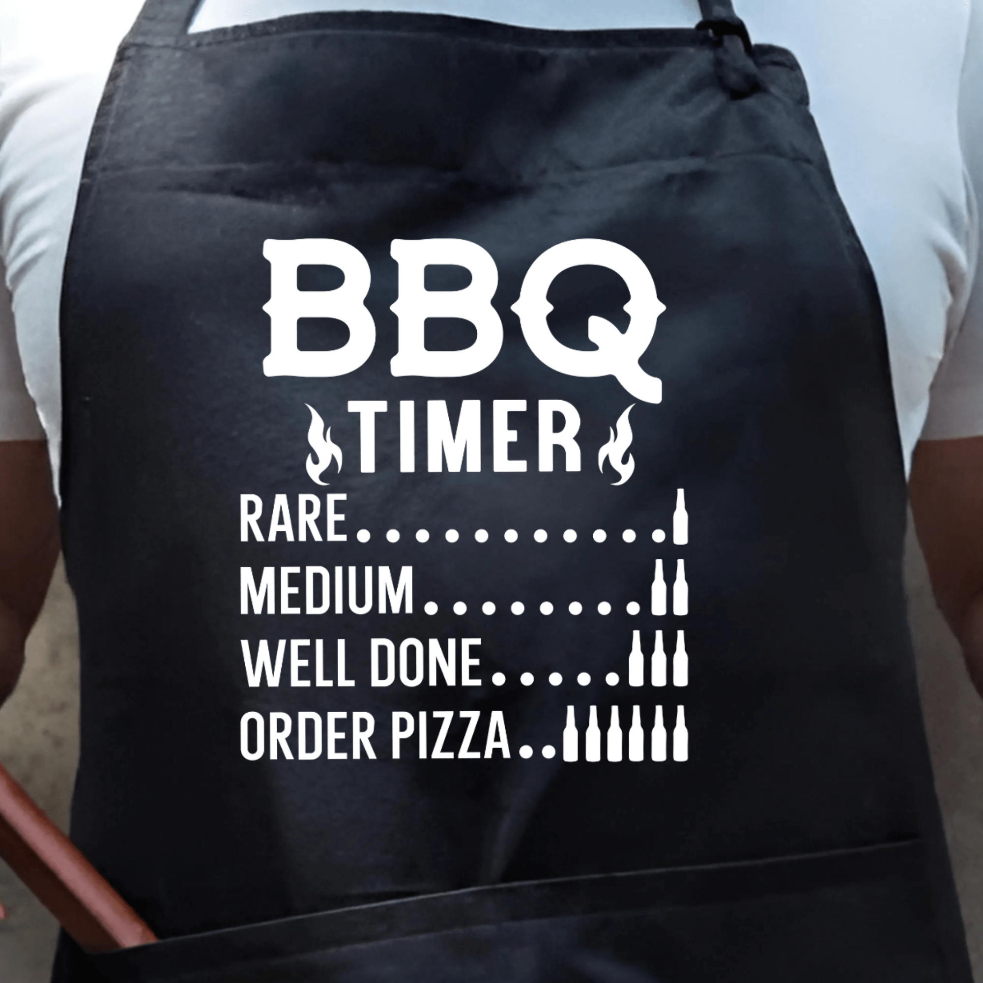 SimpliMust Aprons BBQ Timer Apron
