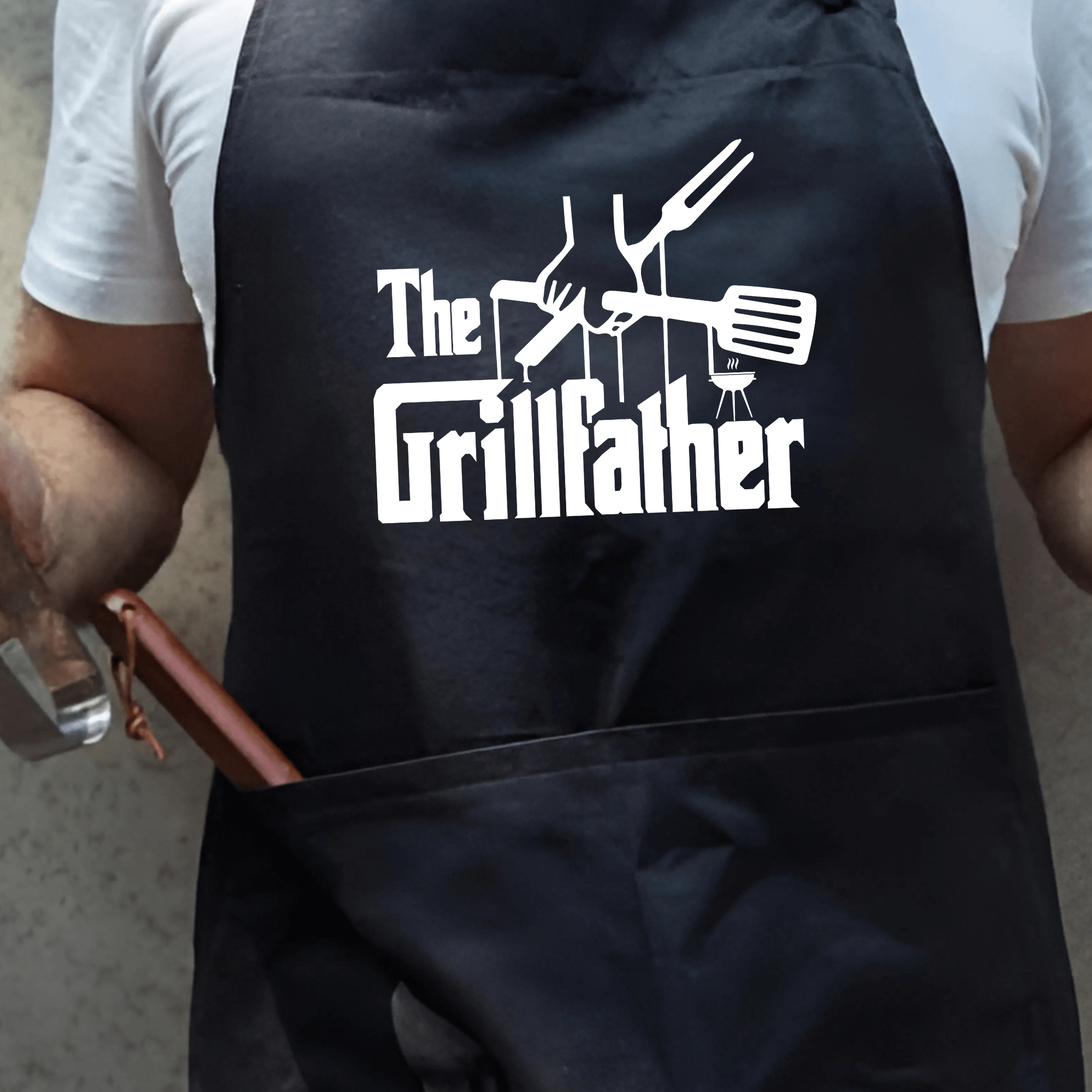 SimpliMust Aprons The Grillfather BBQ Apron