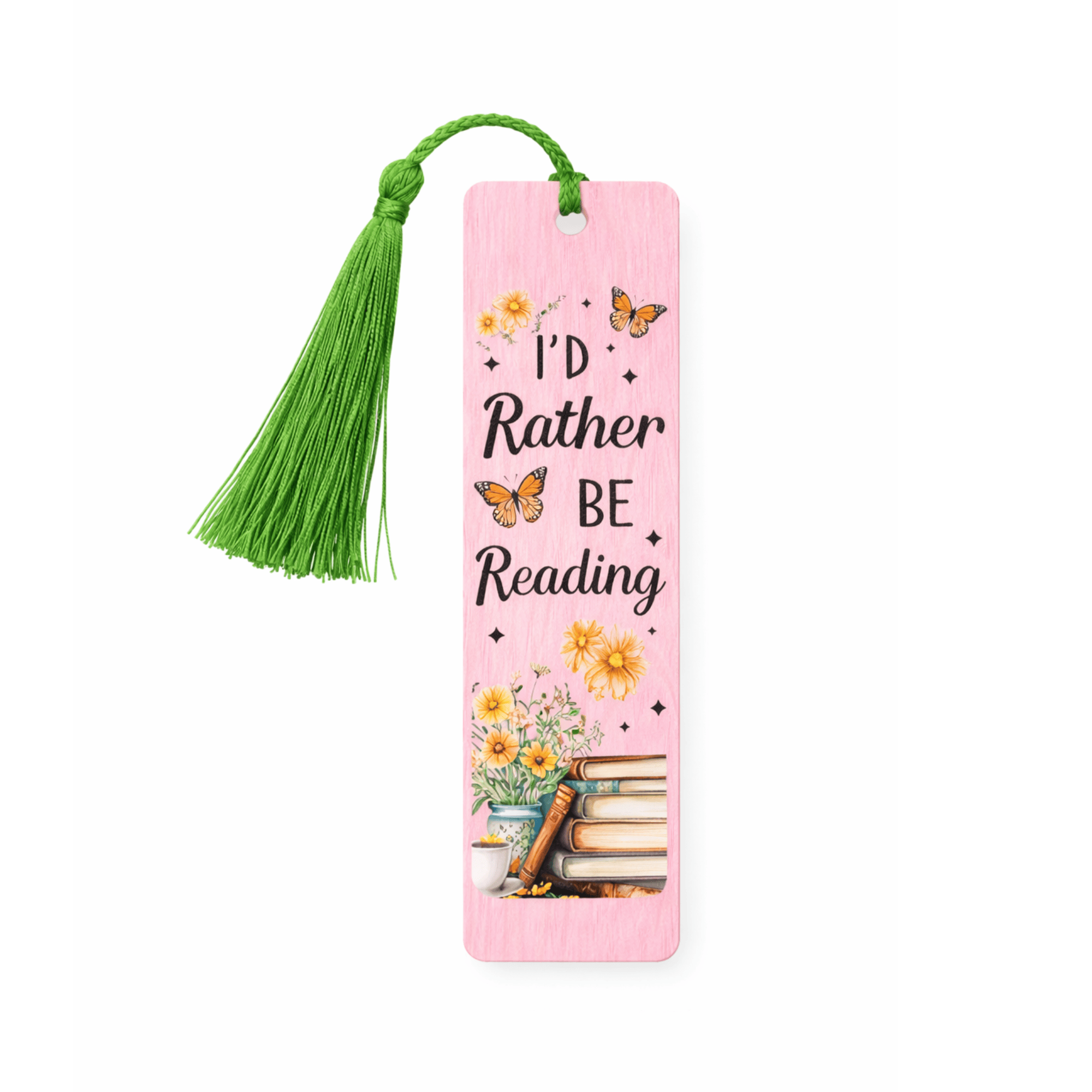 SimpliMust Bookmark Handpainted Wooden Book Marks