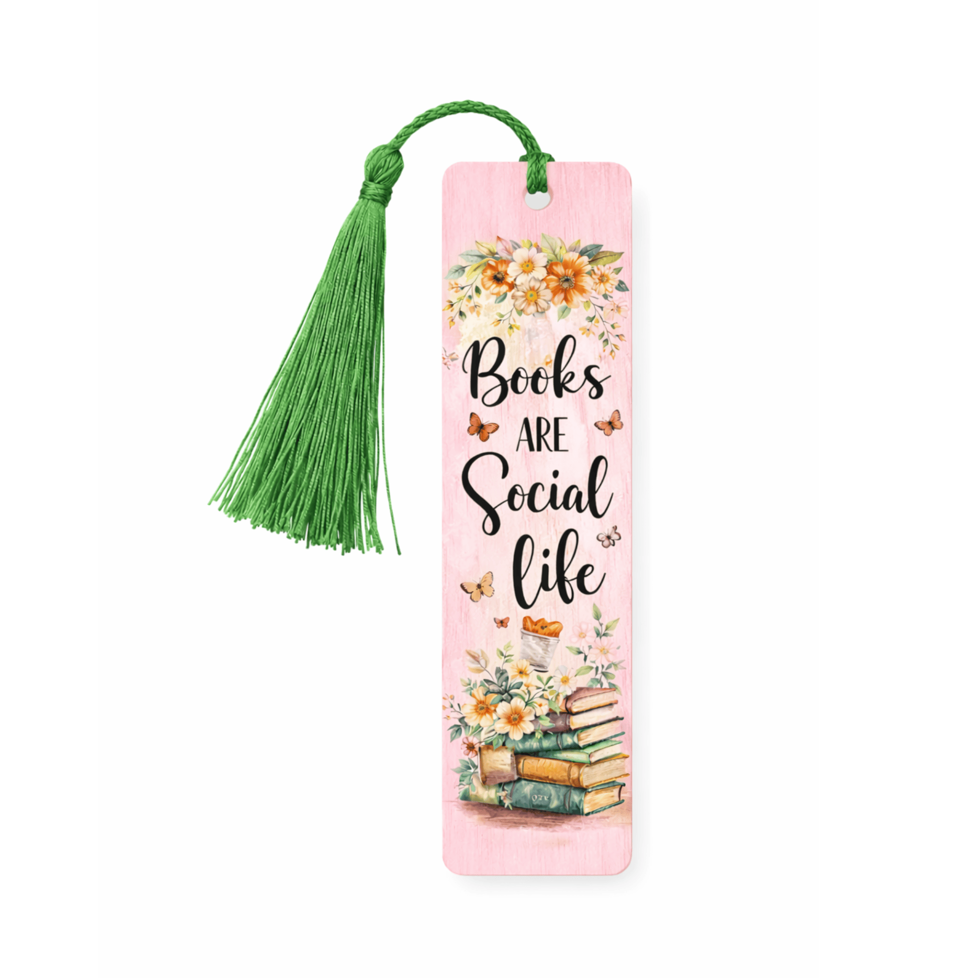 SimpliMust Bookmark Handpainted Wooden Book Marks