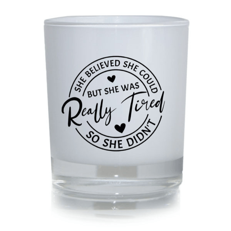 SimpliMust Candles Really Tired Candle