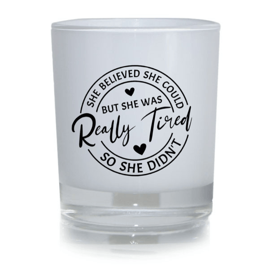SimpliMust Candles Really Tired Candle