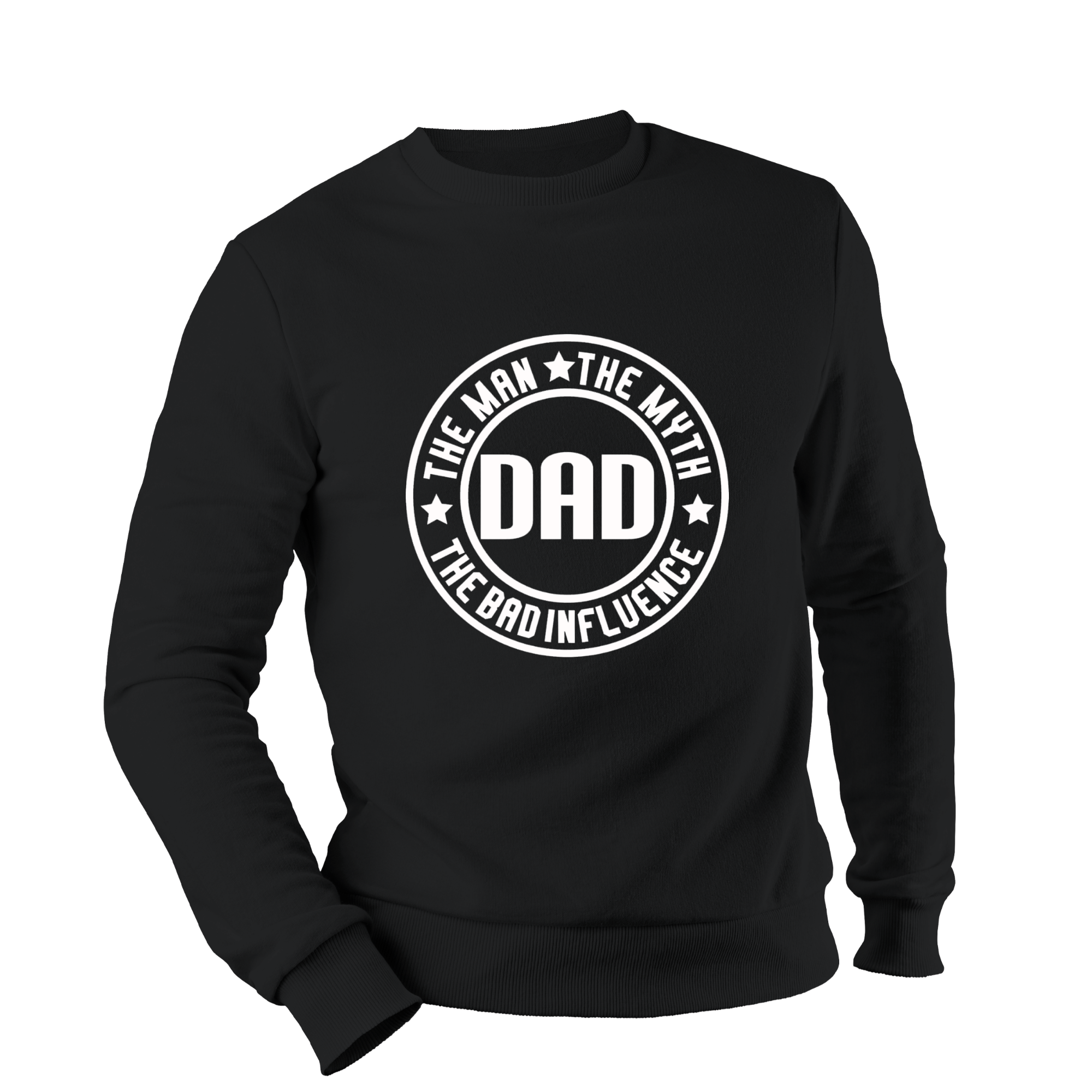 SimpliMust Dad the Man the Myth the Bad Influence Shirt / Hoodie