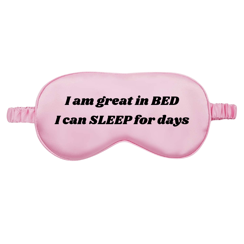 SimpliMust Eye Mask I'm Great in Bed Eye Mask